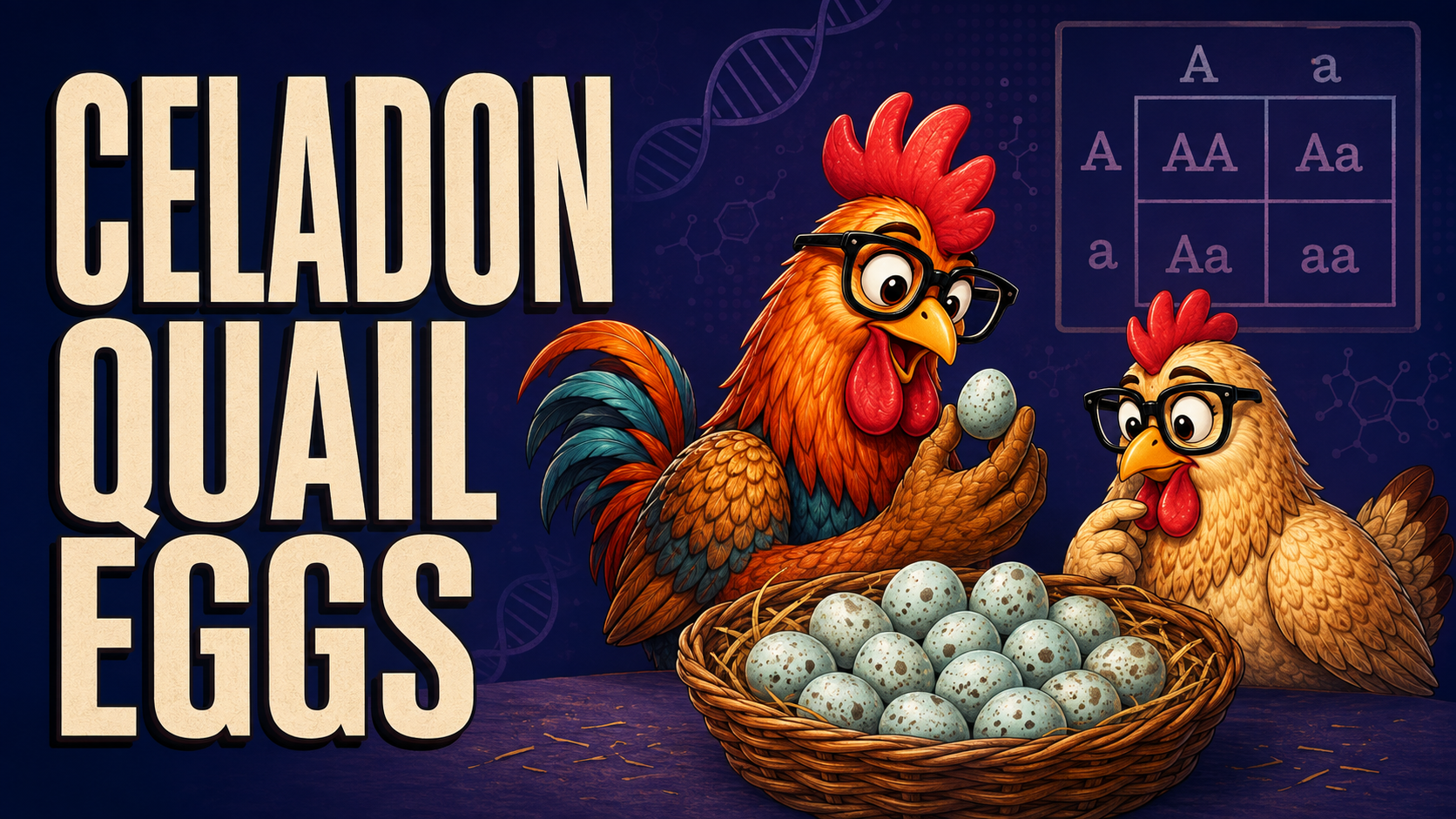 Celadon Quail Eggs: The Genetics Behind True Blue Coturnix Eggs