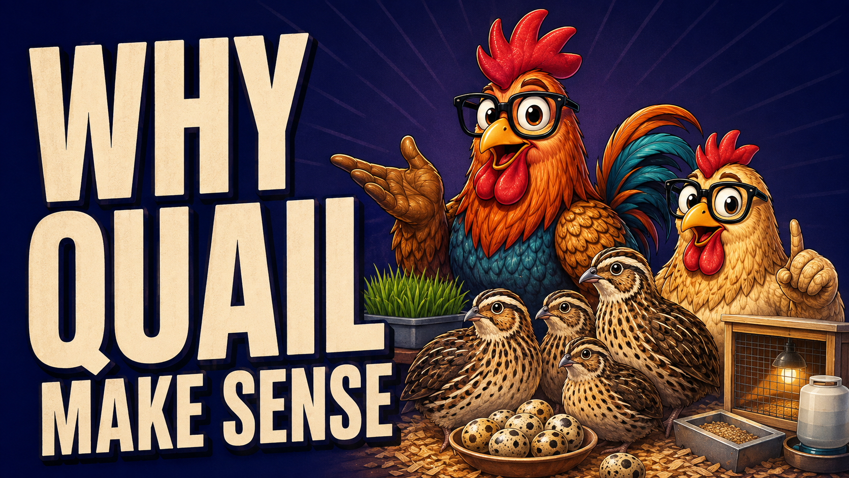 Why Coturnix Quail Make Sense: Quail Mania II and Sustainable Small-Flock Poultry