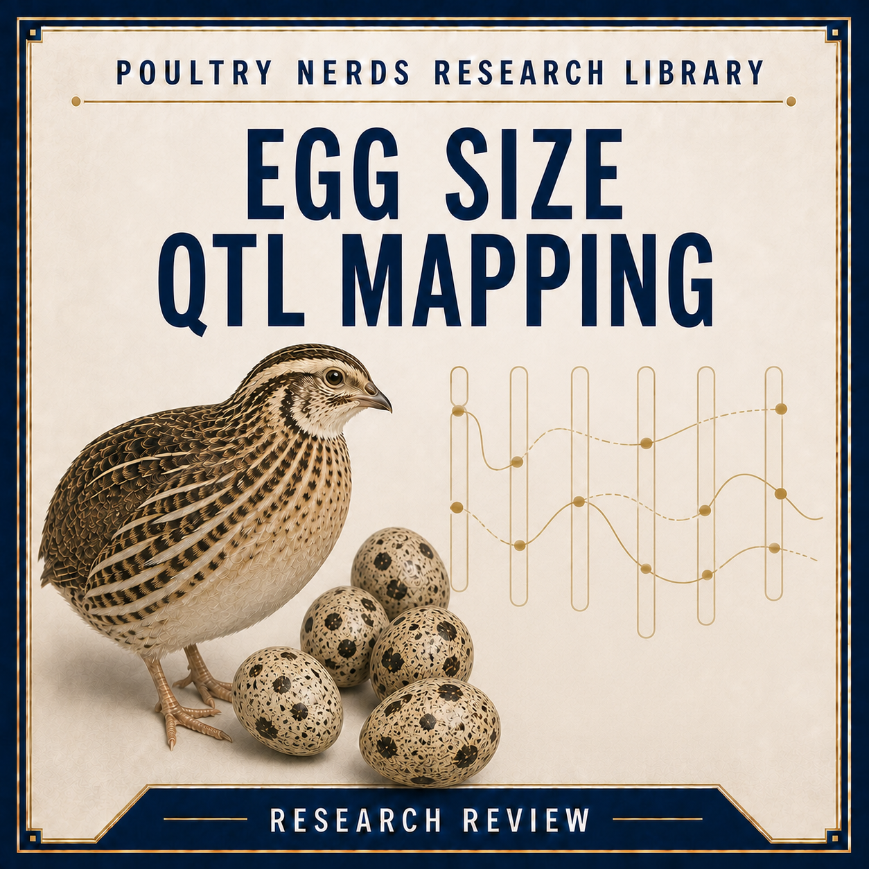 How Genes Influence Egg Size and Egg Quality in Japanese Quail: A Review of QTL Mapping Research