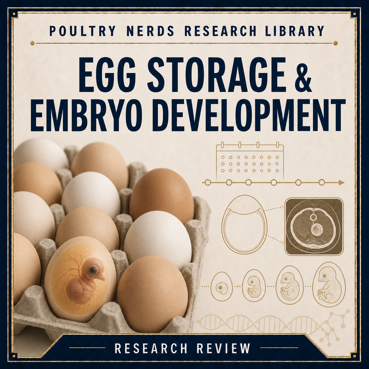 Egg Storage Duration, Egg Quality, and Chicken Embryonic Development