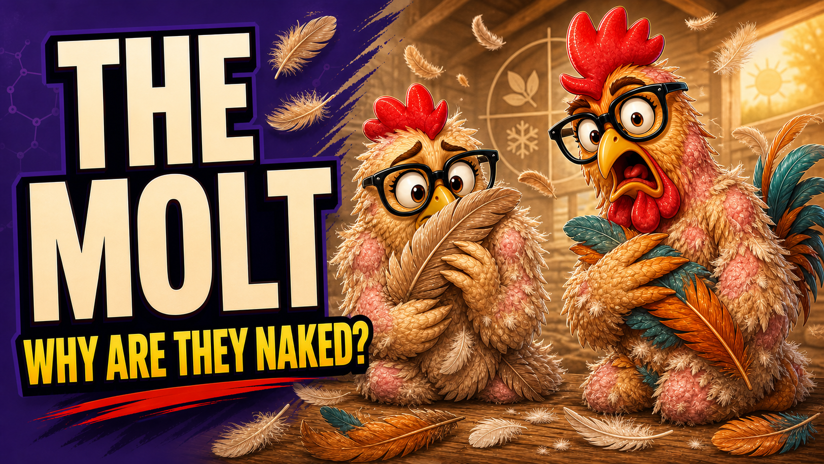 The Molt: Why Are My Chickens Naked?