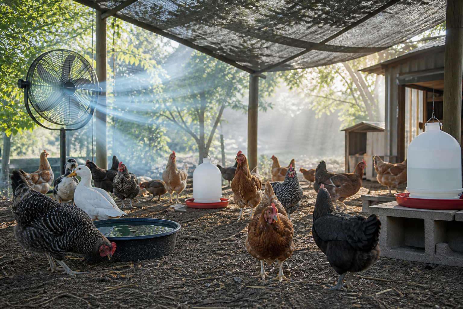 Reducing Heat Stress in Poultry: What Helps and Why