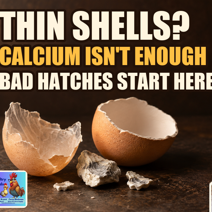 How Thin Shells Affect Incubation: Calcium, Phosphorus &amp; Vitamin D for Hens