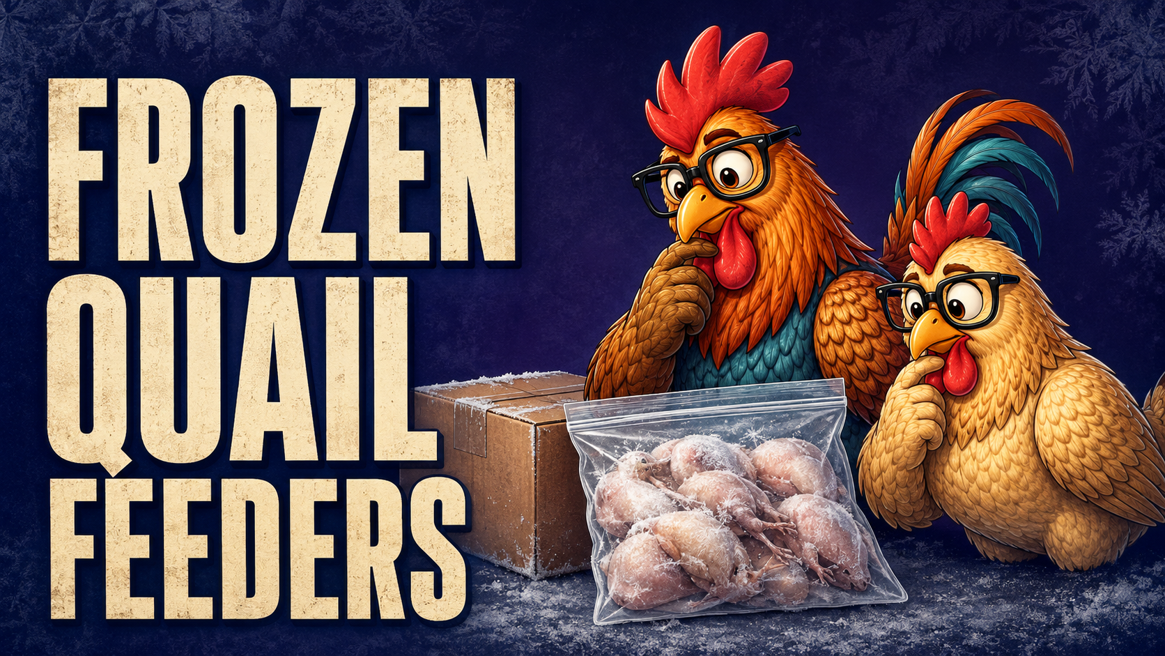Frozen Quail Feeders: Humane Culling, Markets, Packaging &amp; Shipping