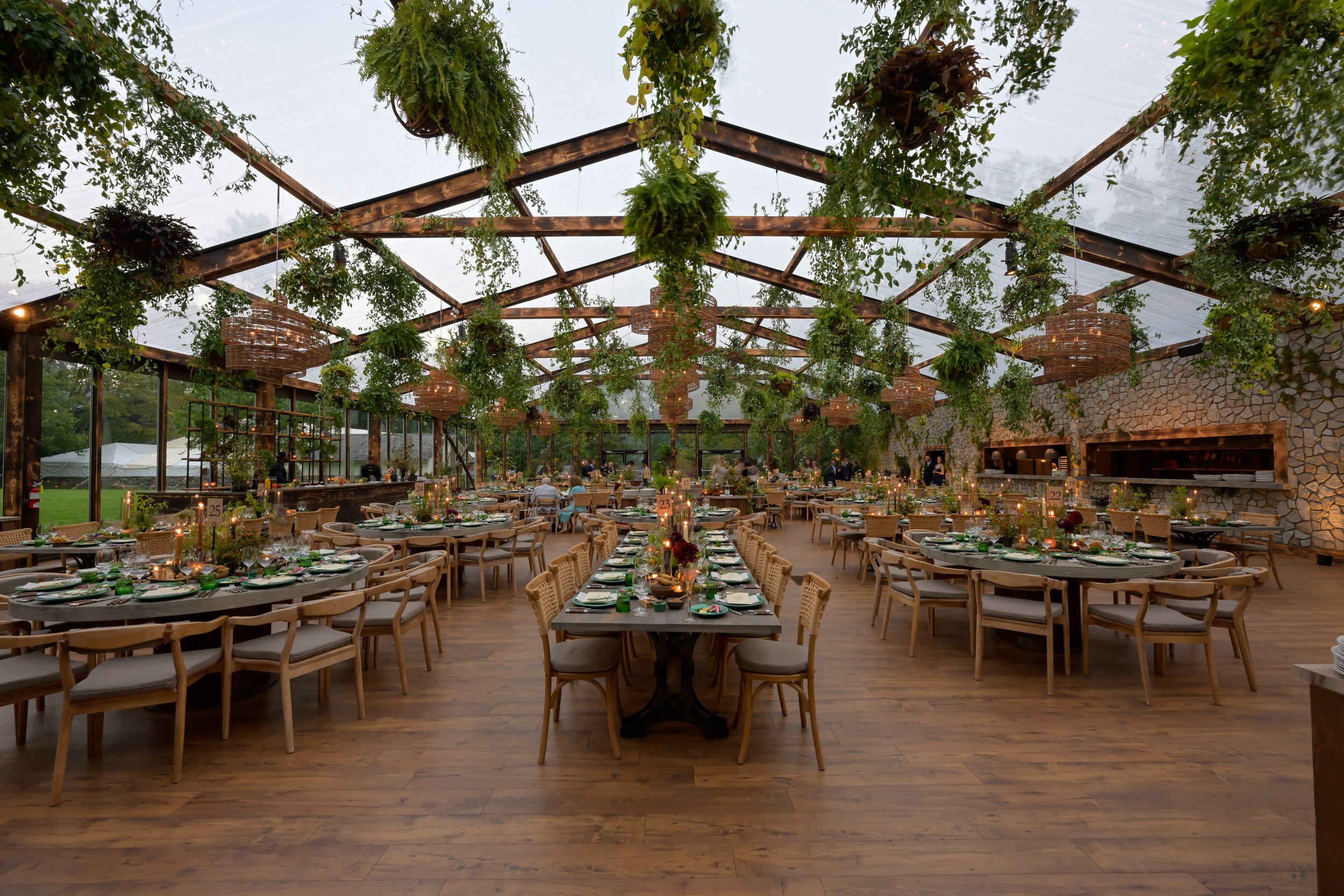 Dinner tent