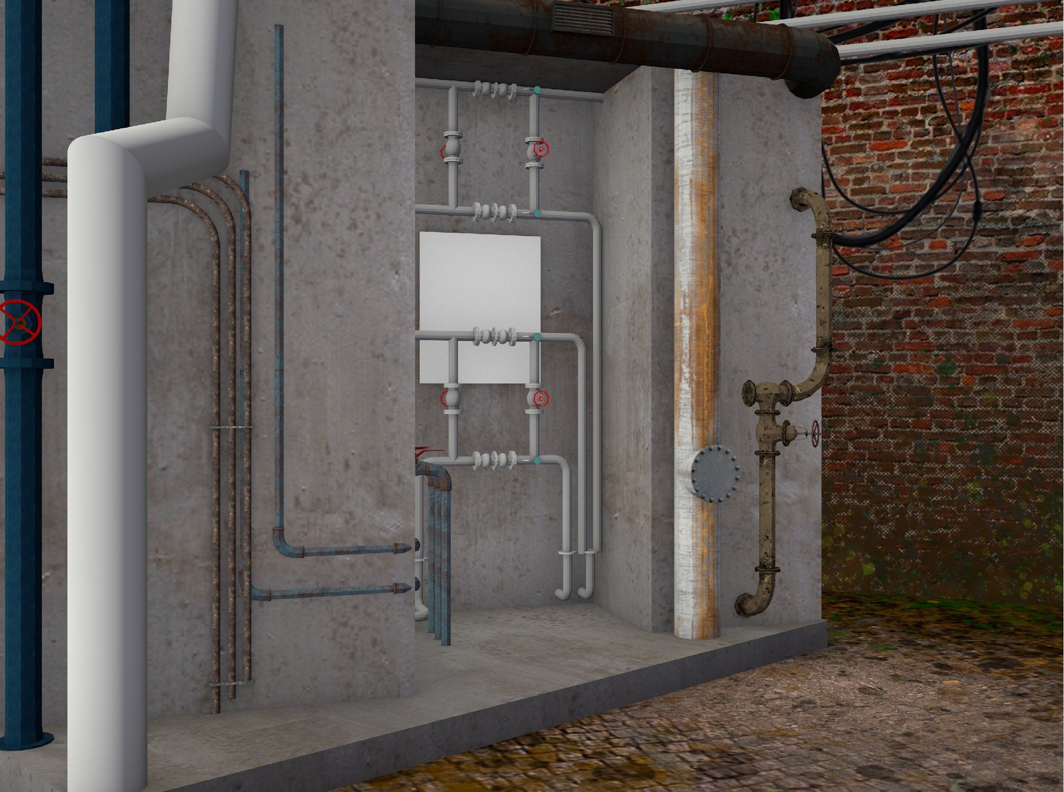 Secret hideout rendering