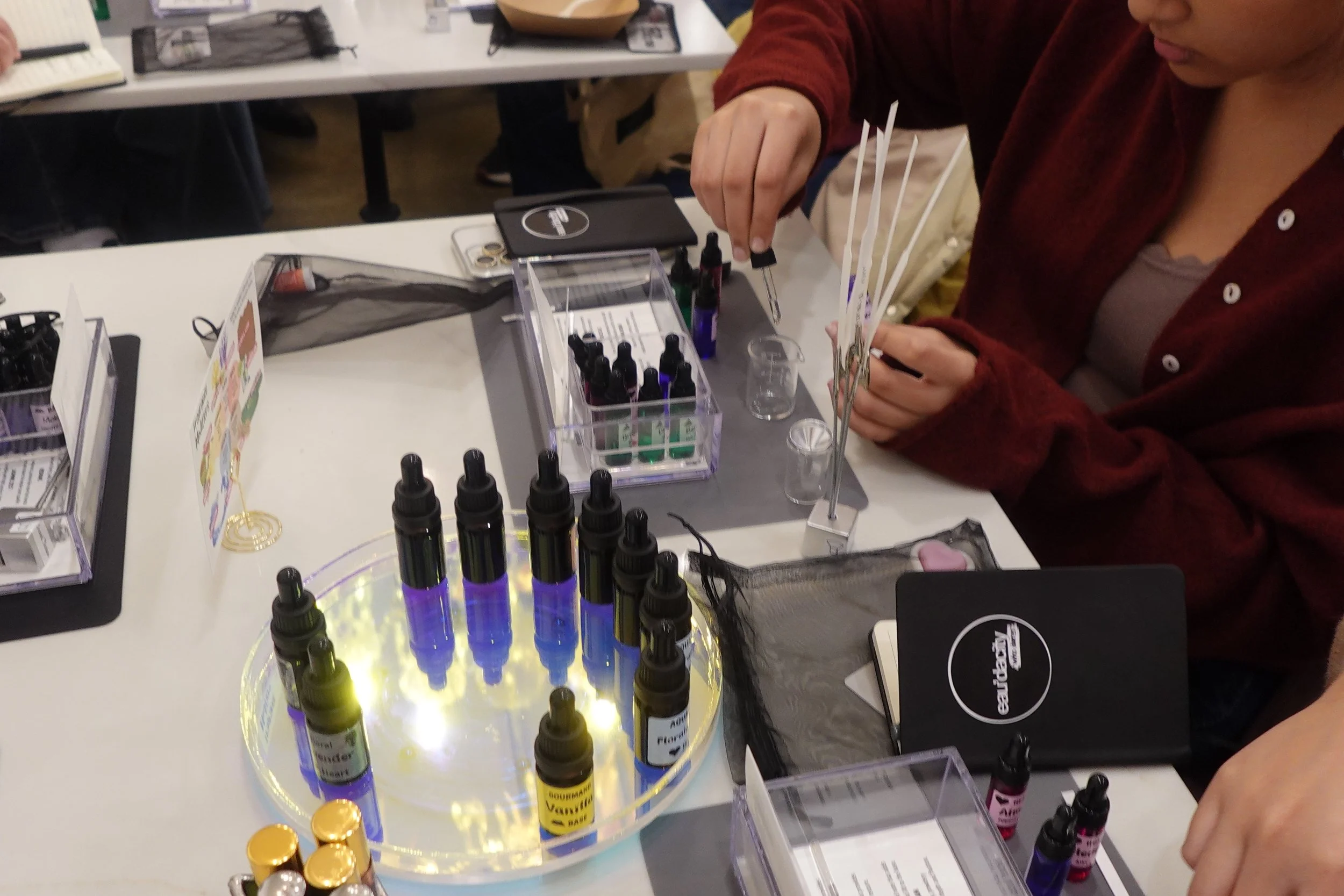 Perfume blending class workshop eaudacity orange county tustin