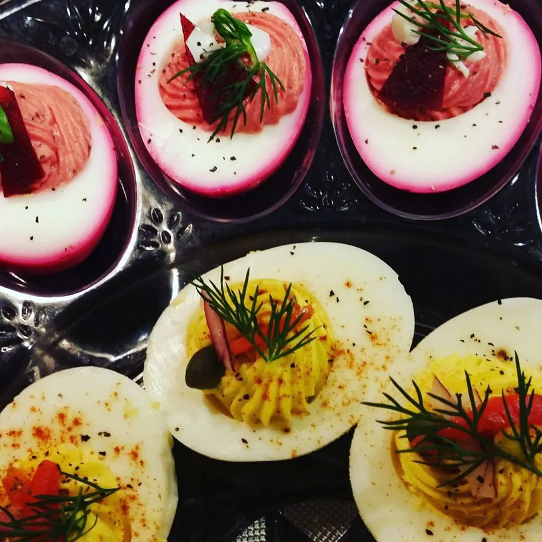 Deviled Eggs by Vivian Chazen