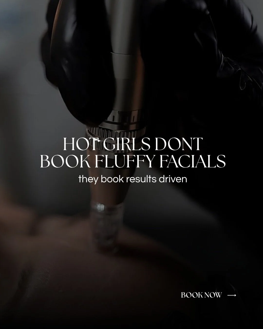 hot girls don&rsquo;t book fluffy facials🤭 

they book microneedling because collagen stimulation, acne scar reduction, smoother texture, smaller pores &amp; that post-treatment glow >>✨🫶🏼

want to get real results&mdash;link in bio to book!