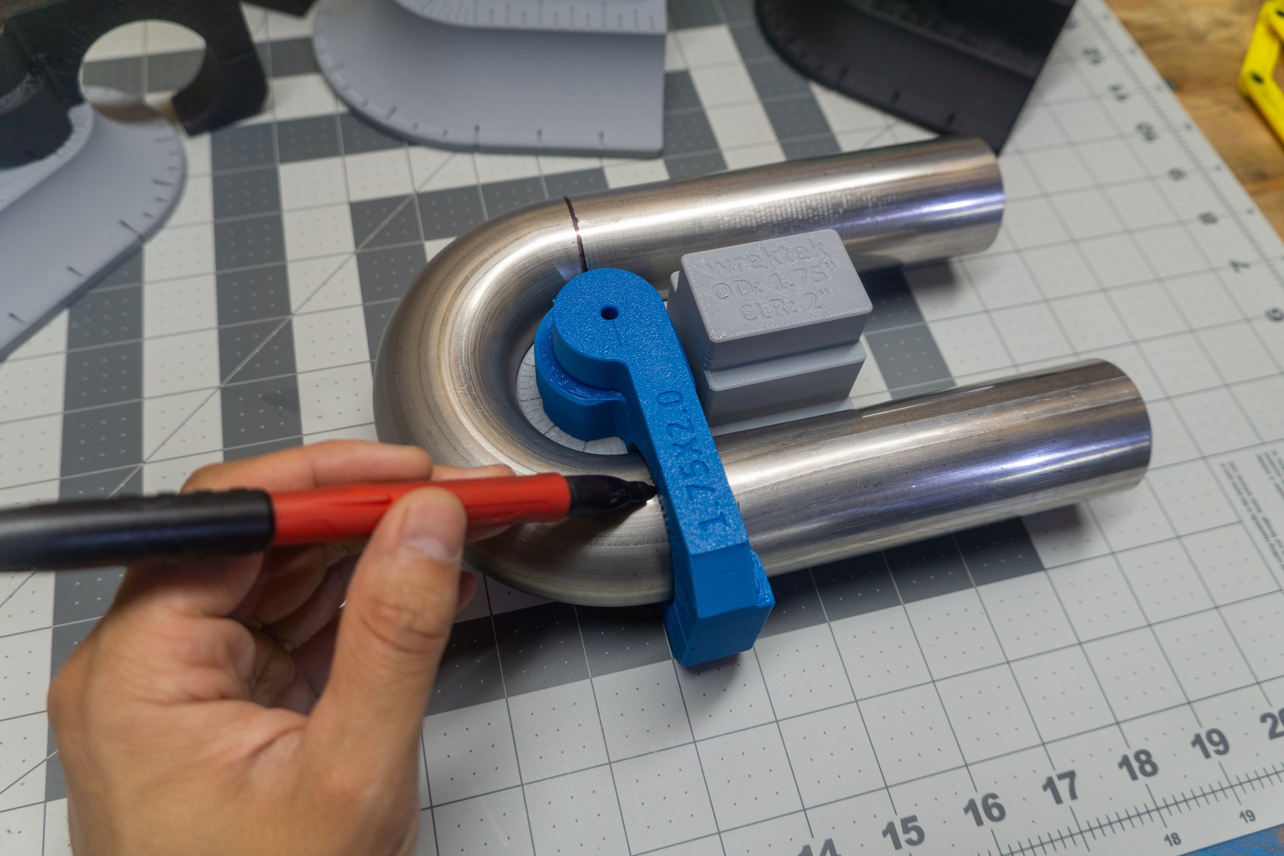 Mandrel Bend Protractor