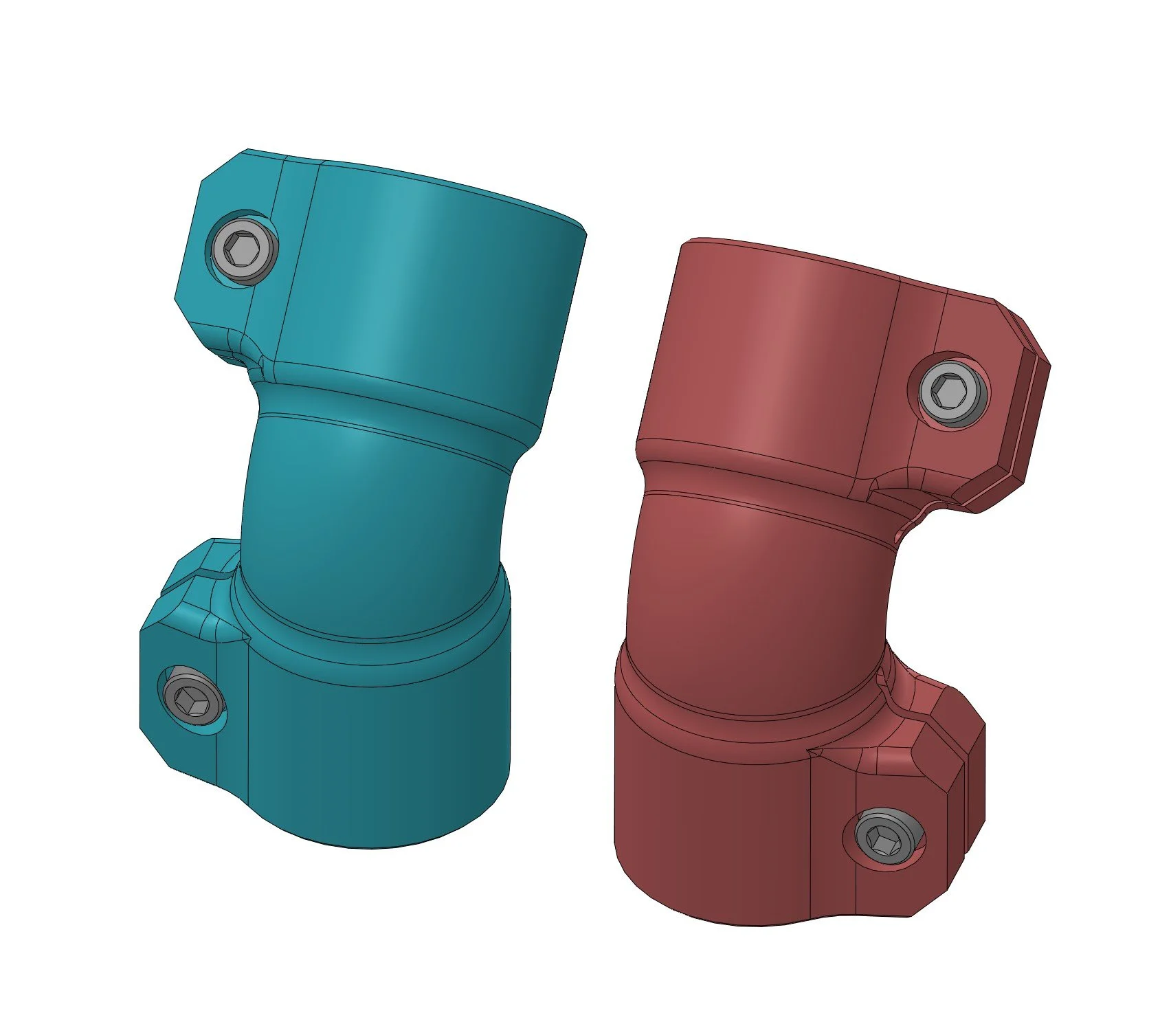 45° Paintball Feed Elbow for Spyder STL Download