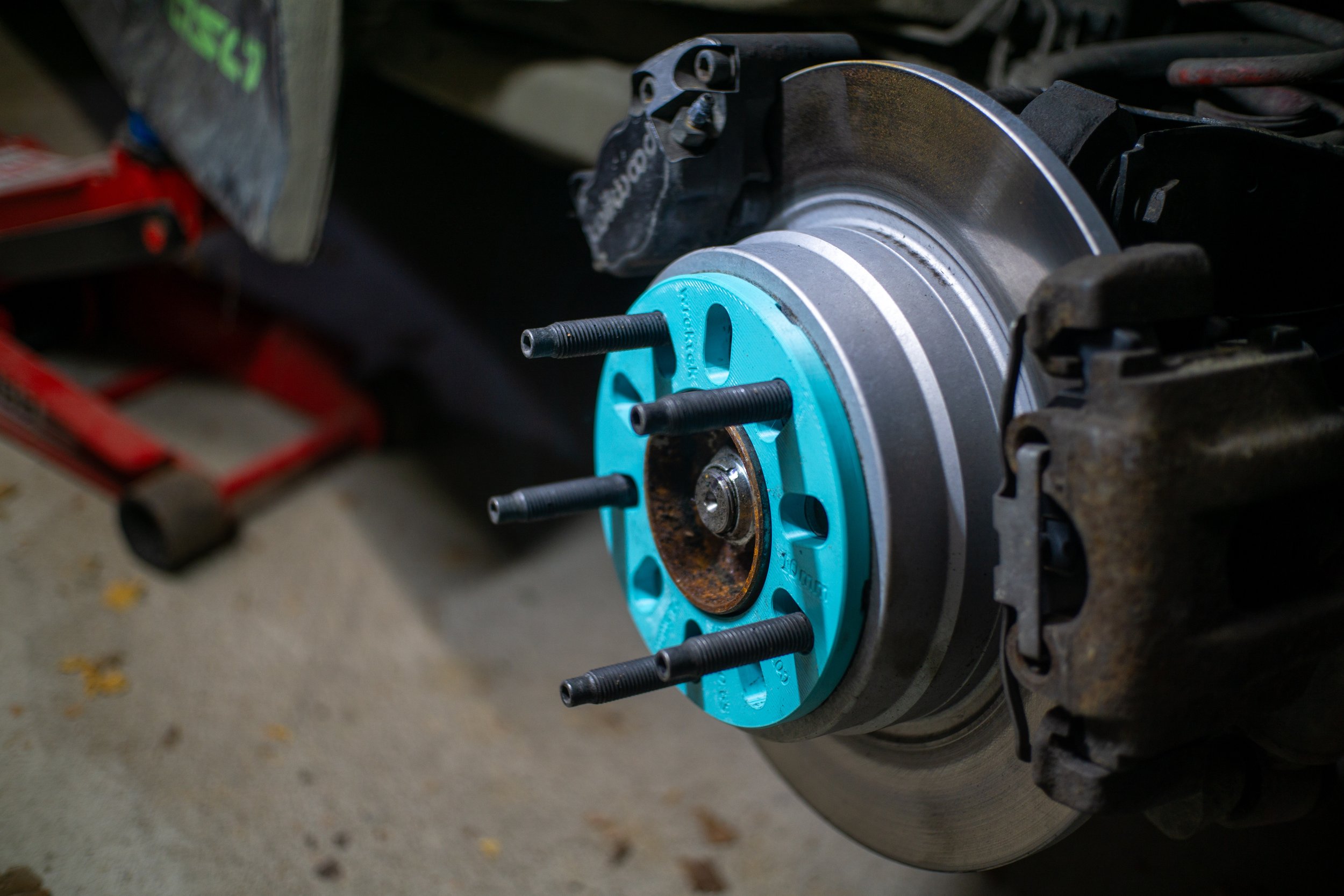 3D Printed Wheel Spacer Test Fitment Kit