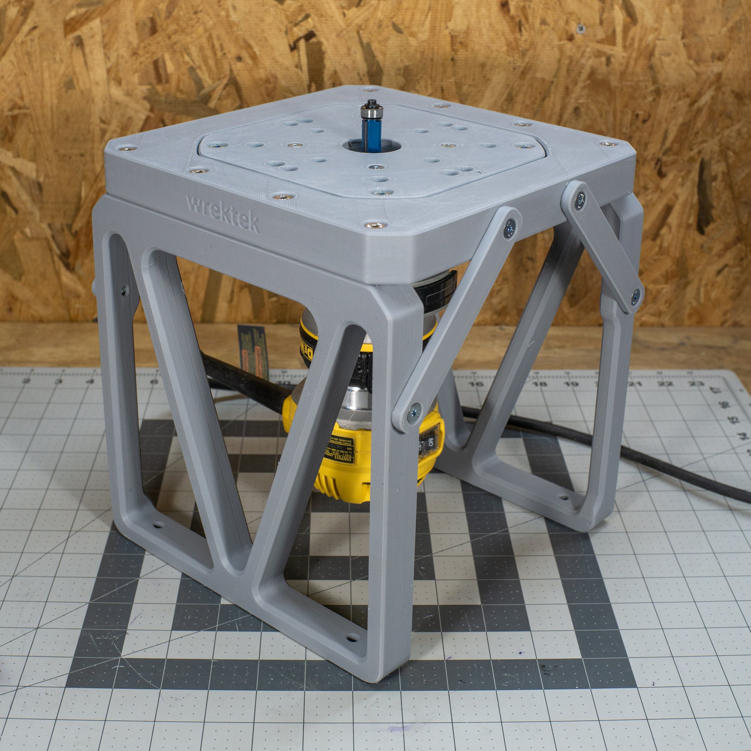 3D Printed Router Table for DeWalt Routers