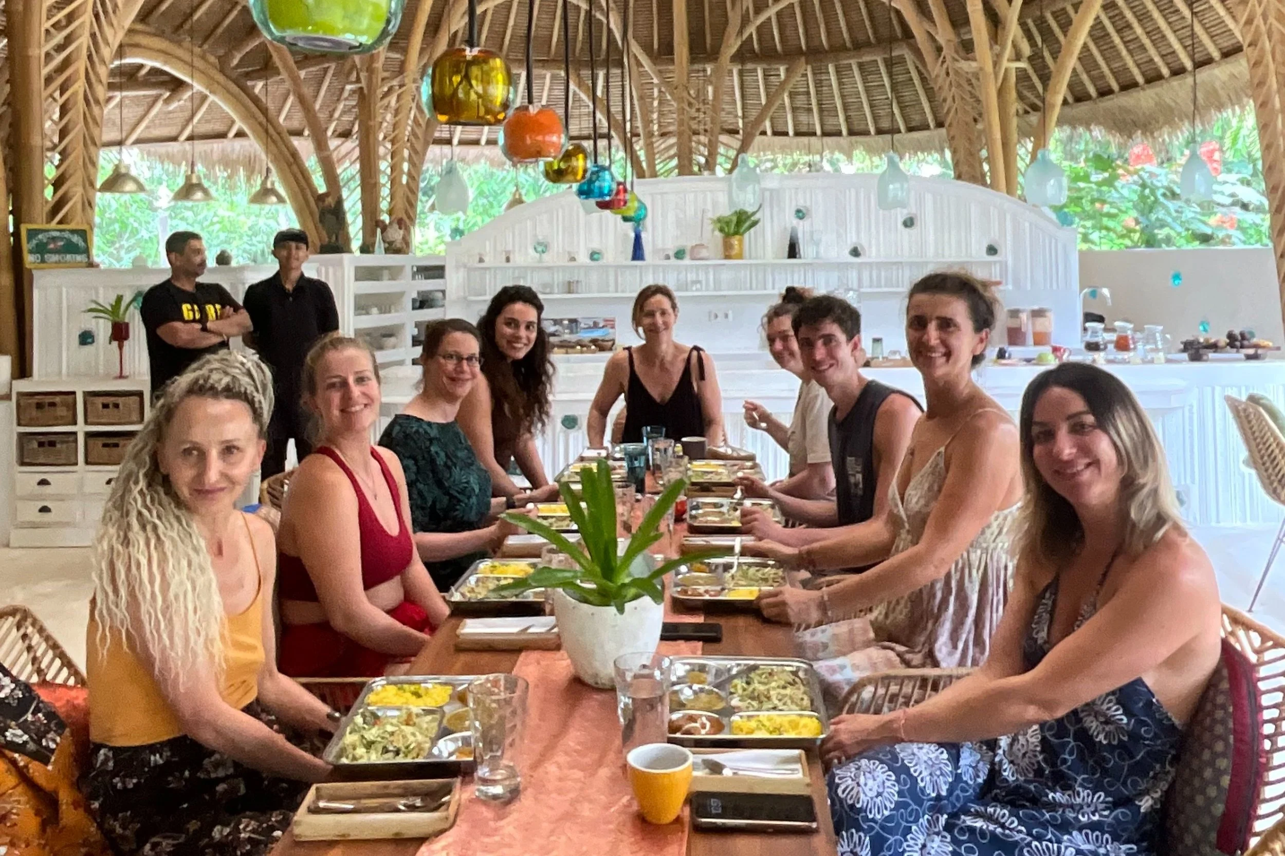 Graduation ceremony and student testimonials at SKY Yoga and Meditation, the best Yoga school in Bali offering the most authentic Yoga Teacher Training programs rooted in traditional Hatha Yoga practice and philosophy.