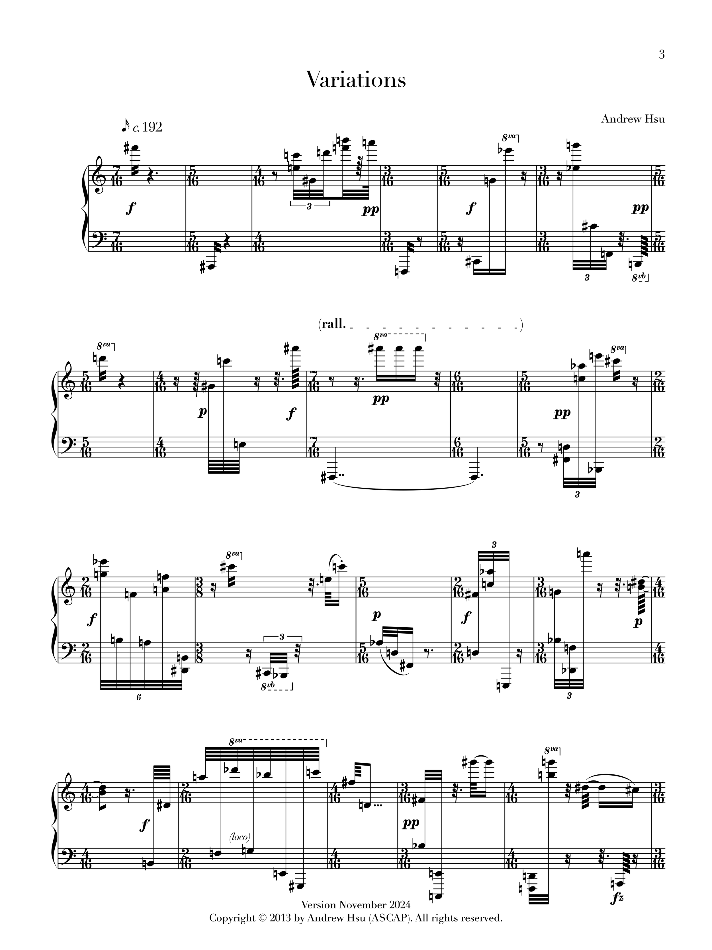 Variations