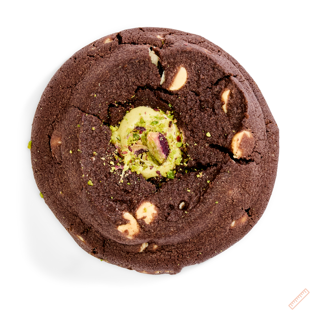 Triple Chocolate with Pistachio Papi Cookie