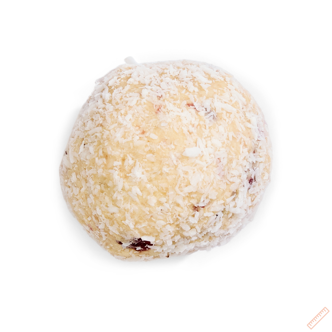 White Chocolate Cranberry Protein Ball