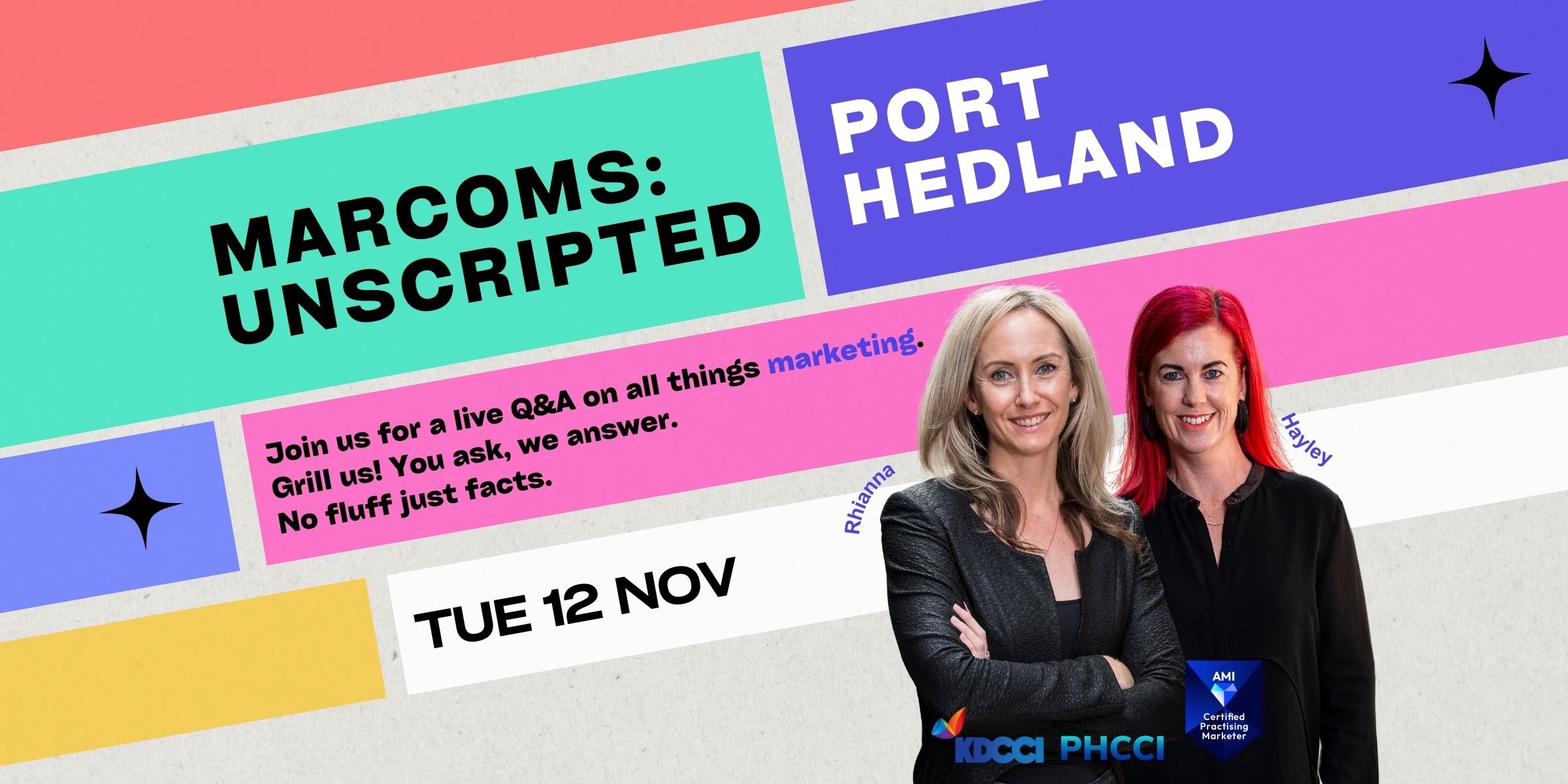 MarComs: Unscripted PHE