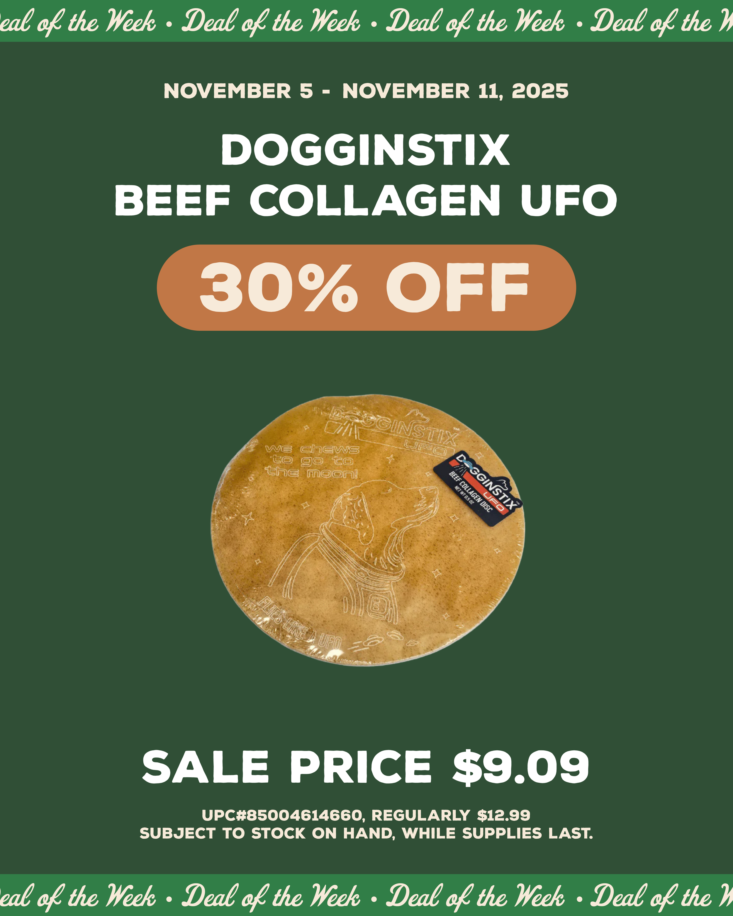 Deal of the Week - 1 November