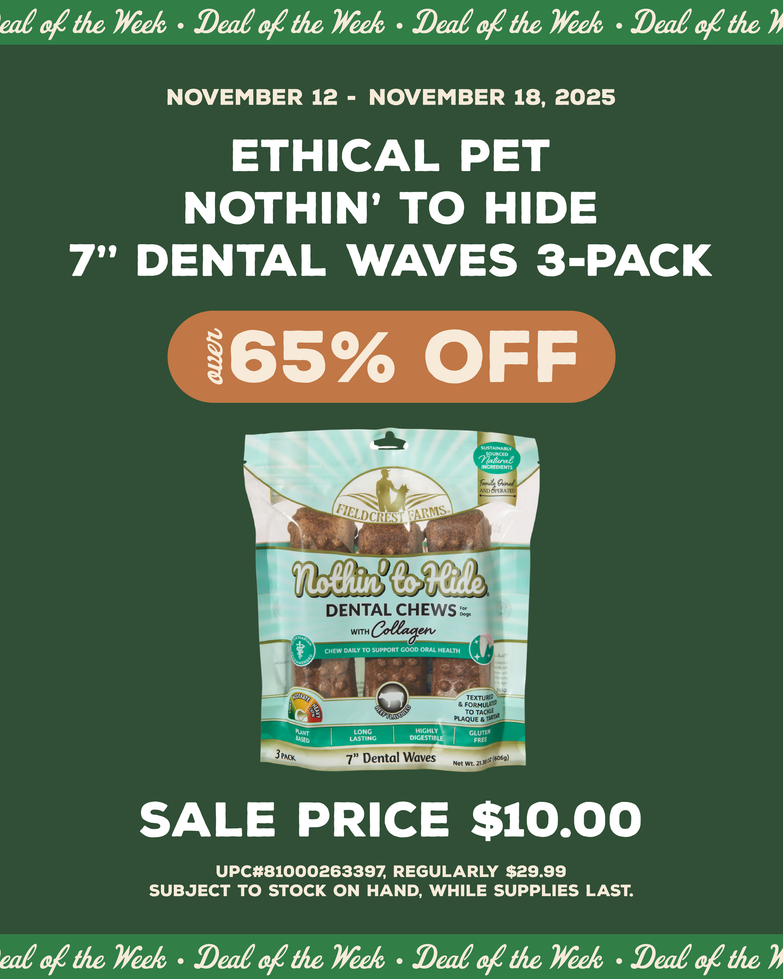 Deal of the Week - 2 November