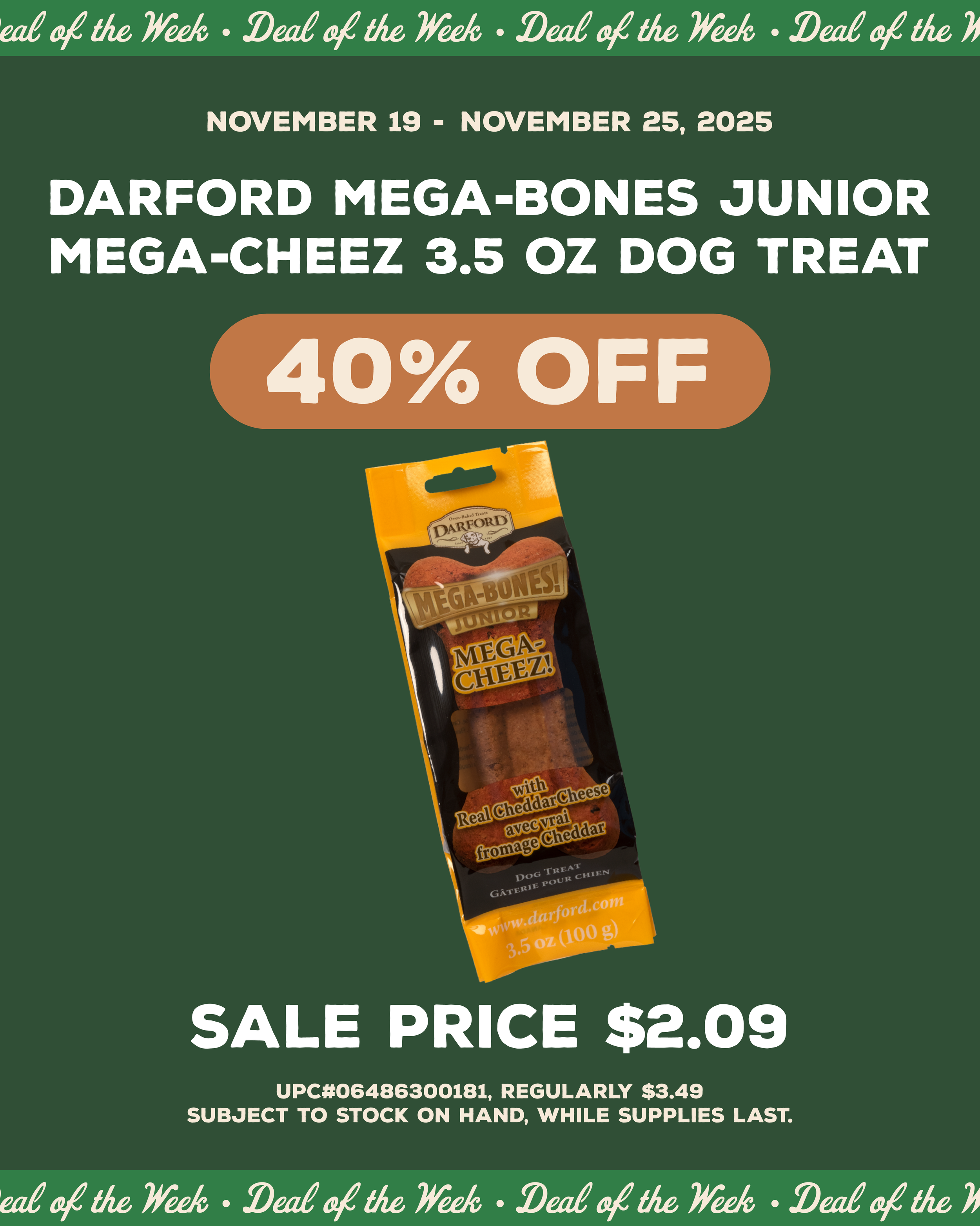 Deal of the Week - 3 November