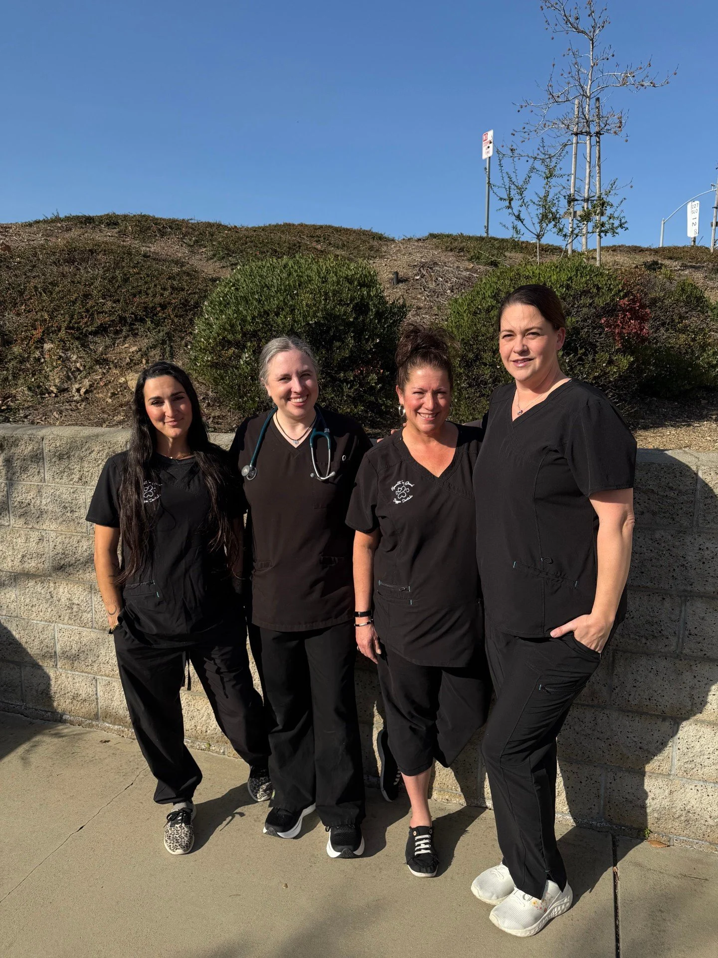 With over 60 years combined experience, @howellngooddoggiedental expert veterinarians &amp; hygienists understand the importance of your pet's health &amp; safety! 🪥 They offer non-anesthetic dog &amp; cat teeth cleaning, and sedation where necessar