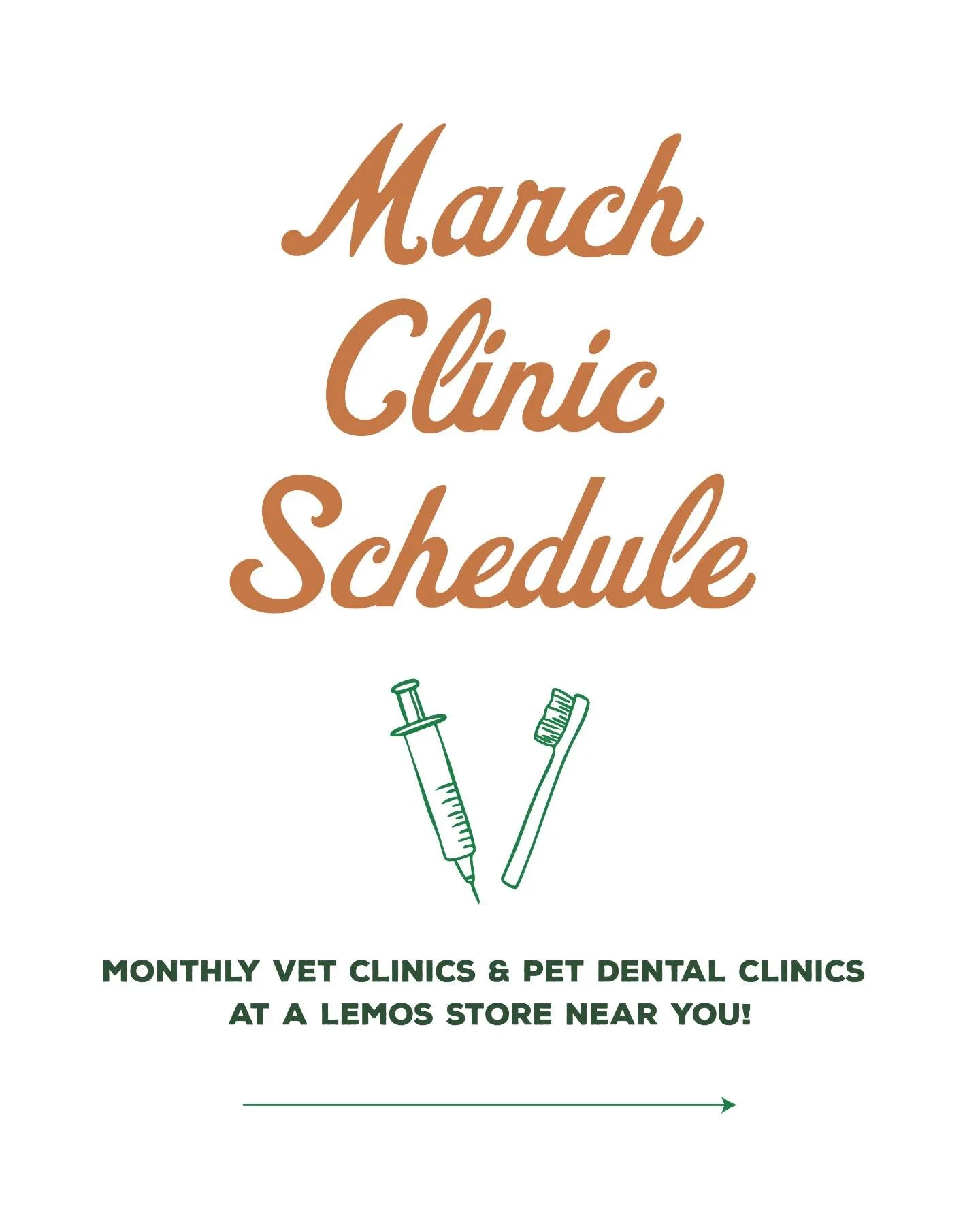 March is just around the corner! If you're planning ahead, you can still save $10 on future Howell'n Good Doggie Dentals appointments when you book in February!

#mypetsayslemos #petclinics #dentalclinic #vetclinic #centralcoast