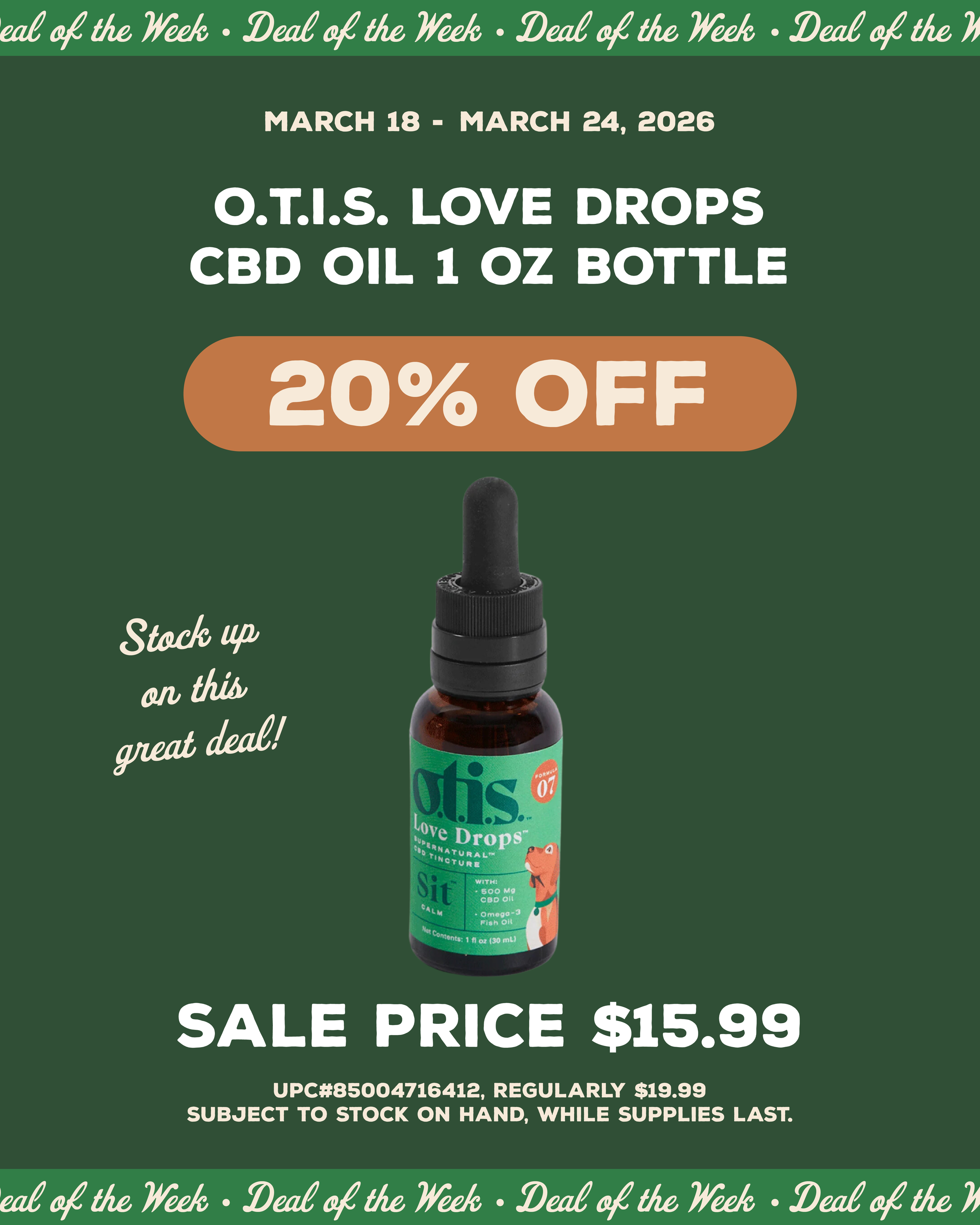 Deal of the Week 3 - March