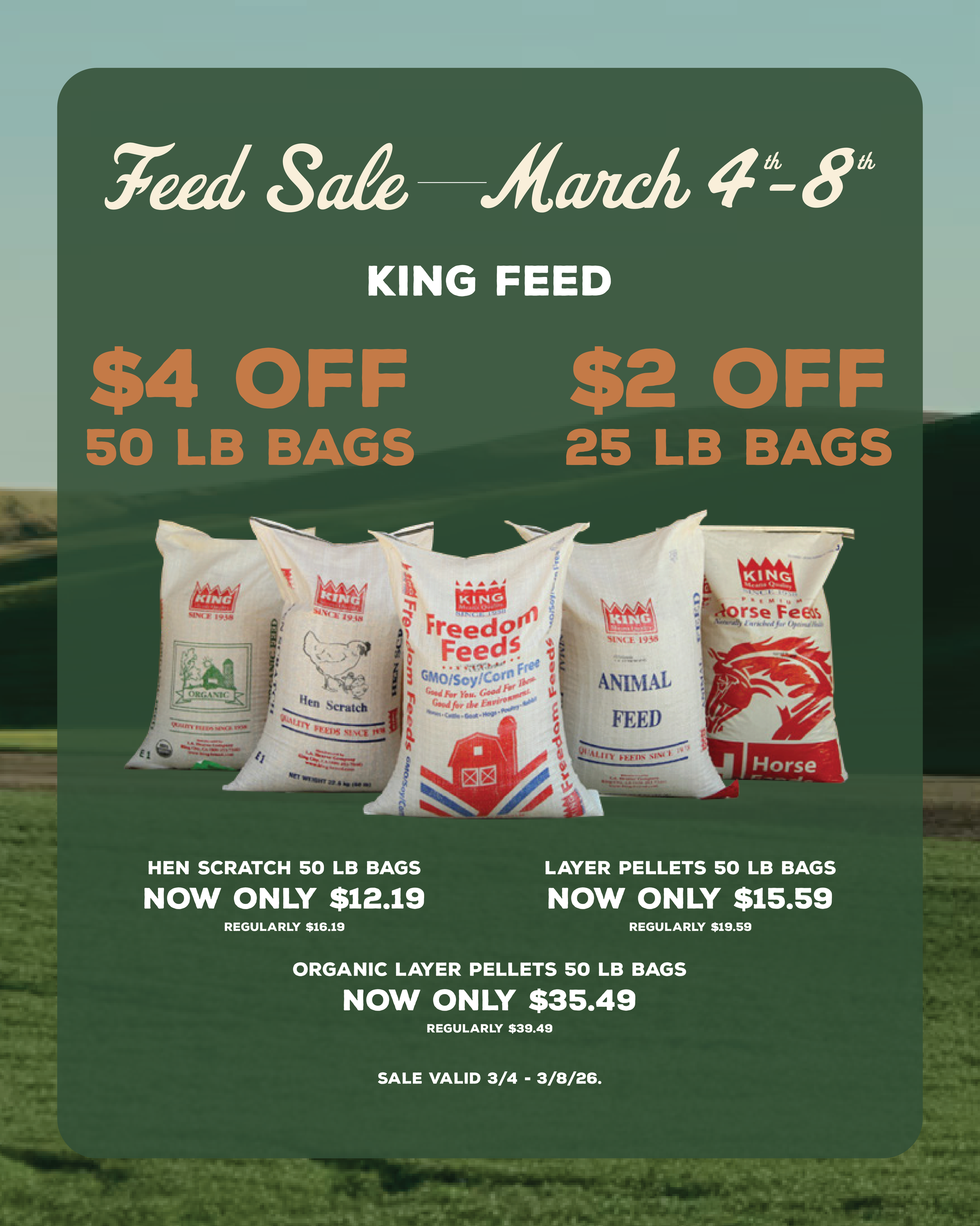 March 2026 Feed Sale-1