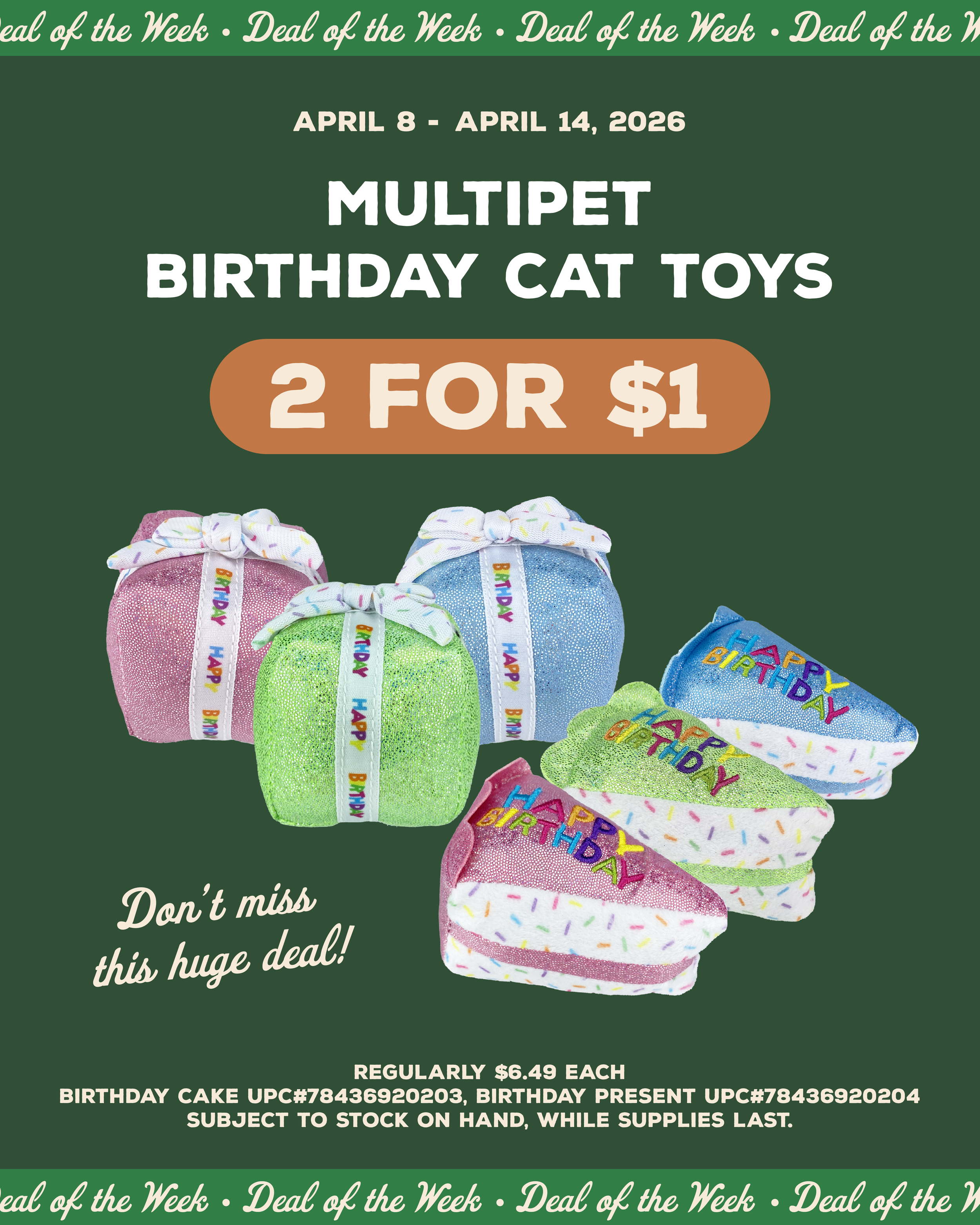 Deal of the Week 2 - April