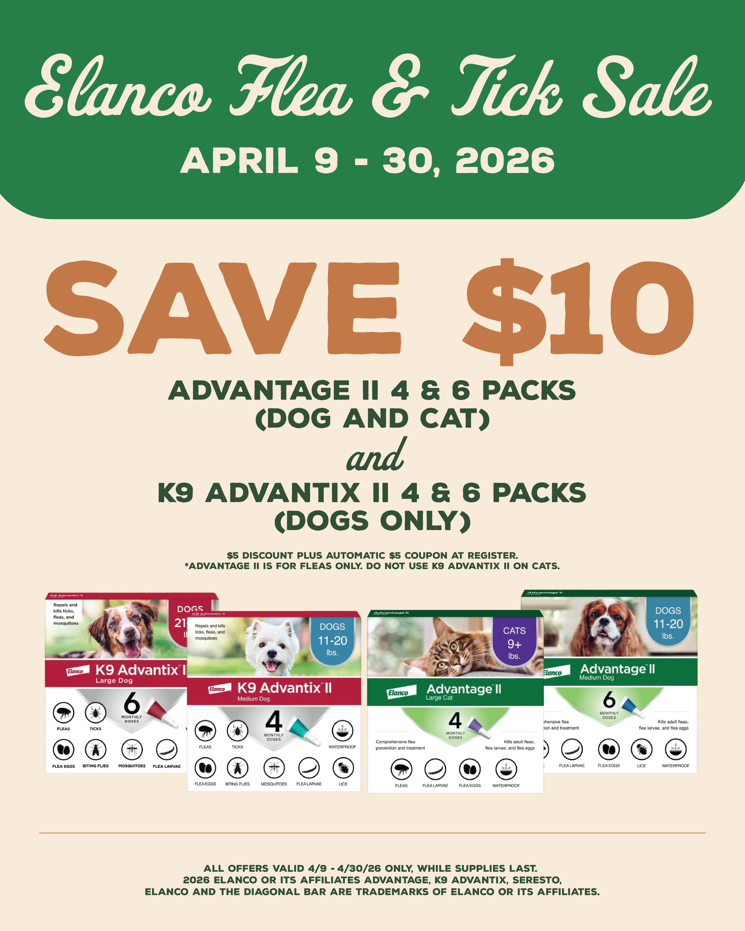 Flea &amp; Tick Sale-1