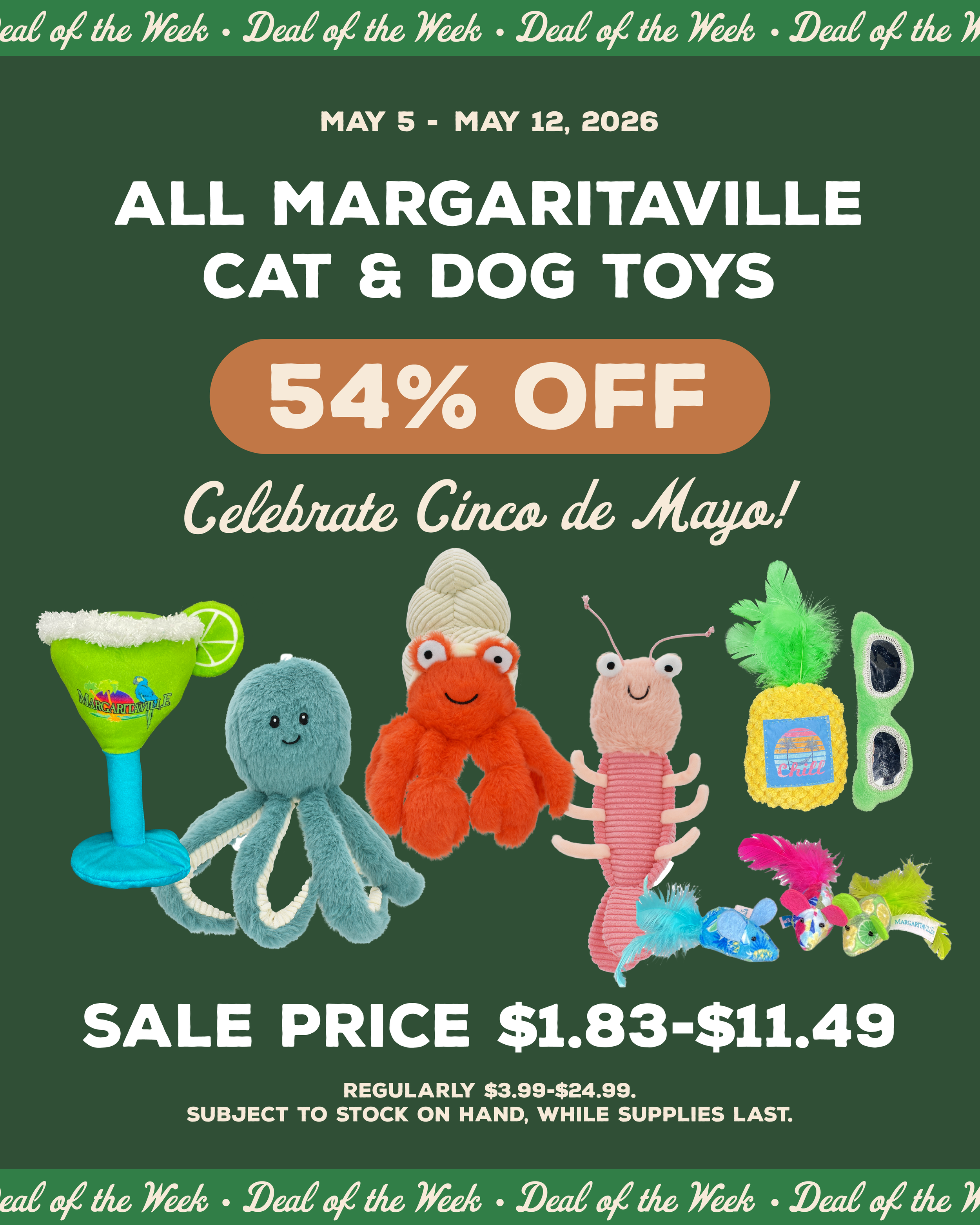 Deal of the Week 1 - May