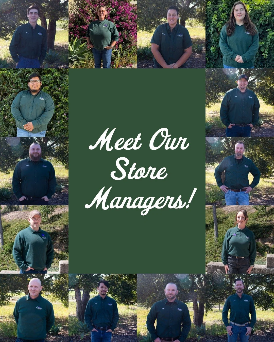 Familiar faces? Say hi to our awesome Store Managers! 💚

#lemosfamily #storemanagers #mypetsayslemos #centralcoast #weloveouremployees