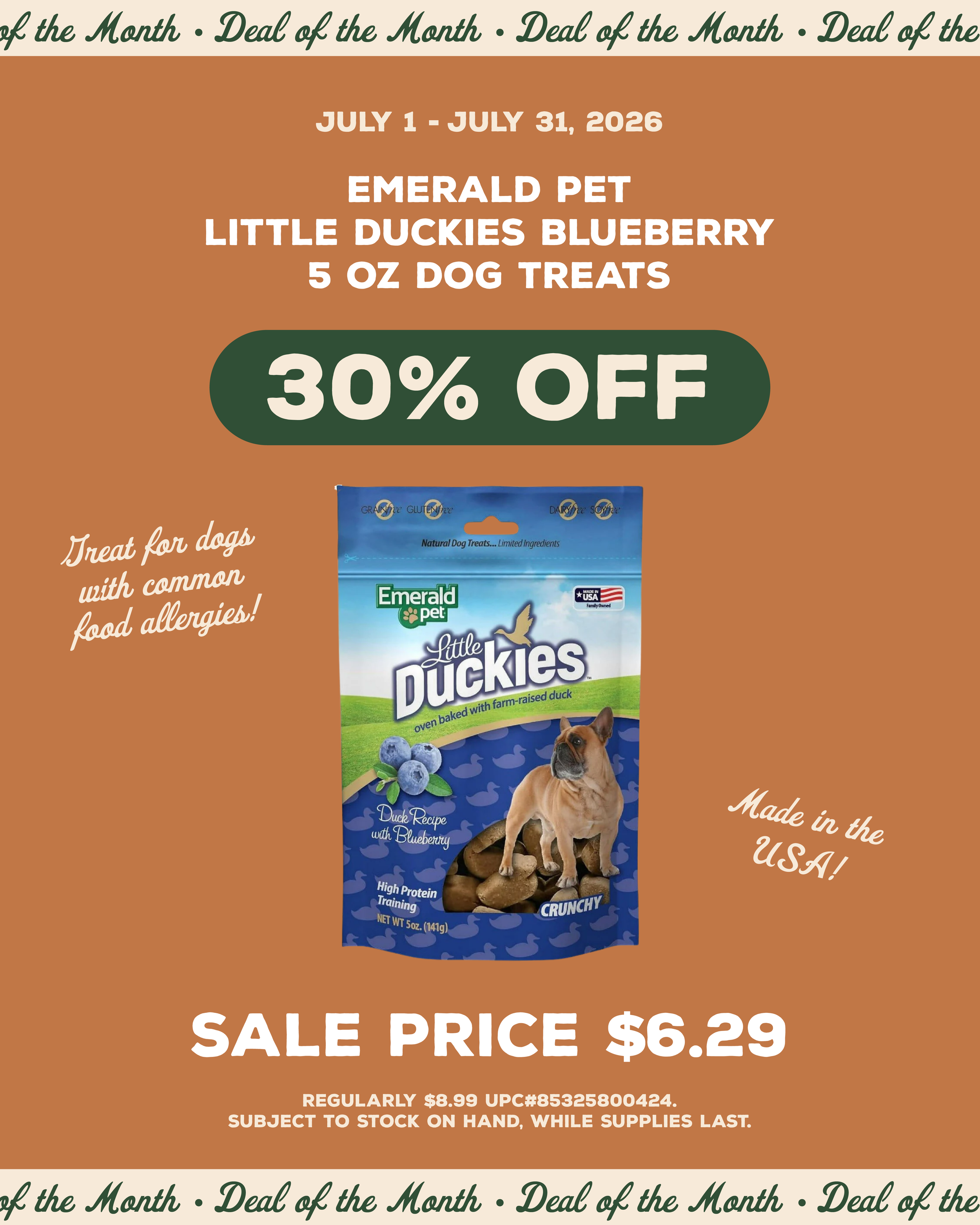 Deal of the Month 3 - July