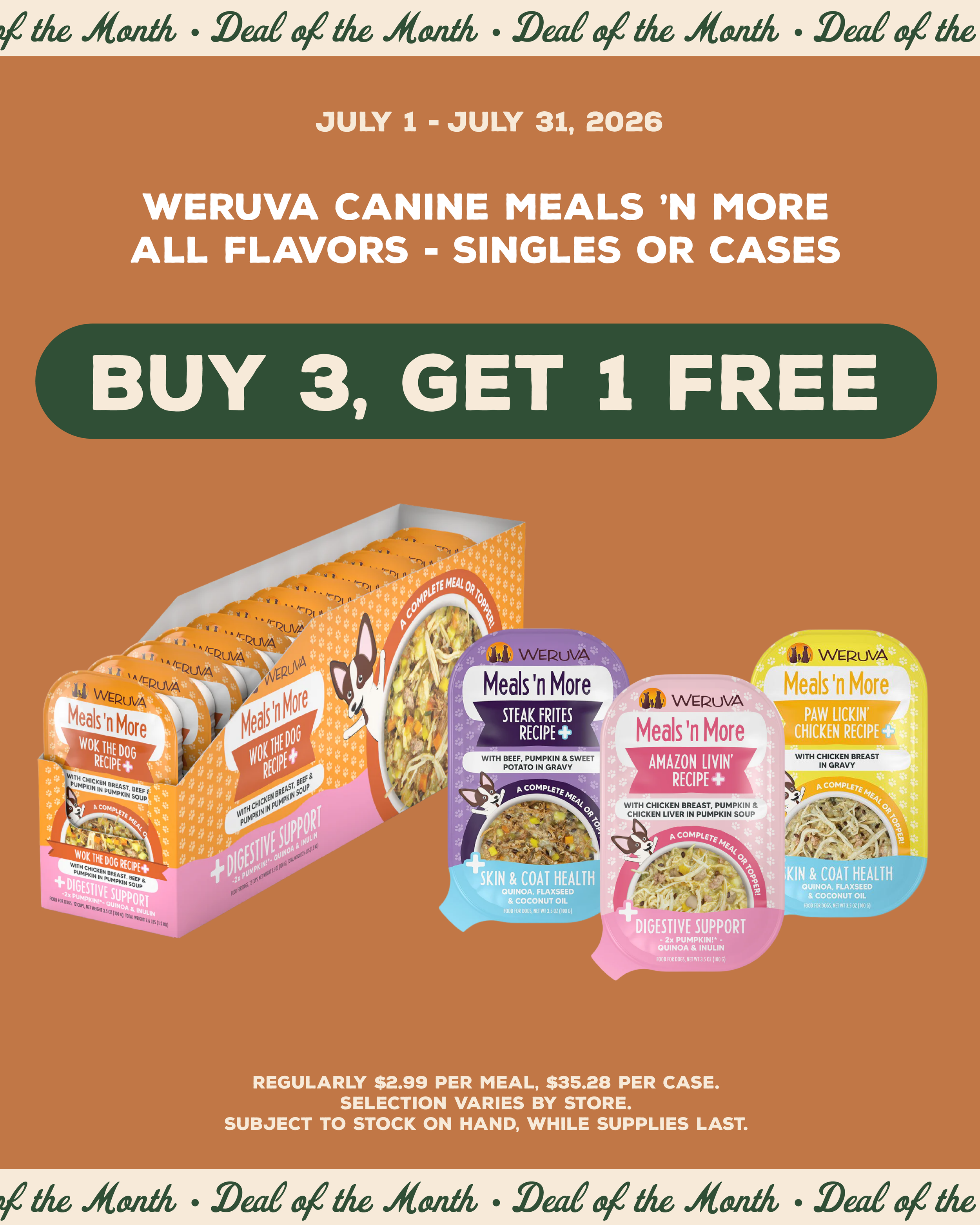 Deal of the Month 5 - July