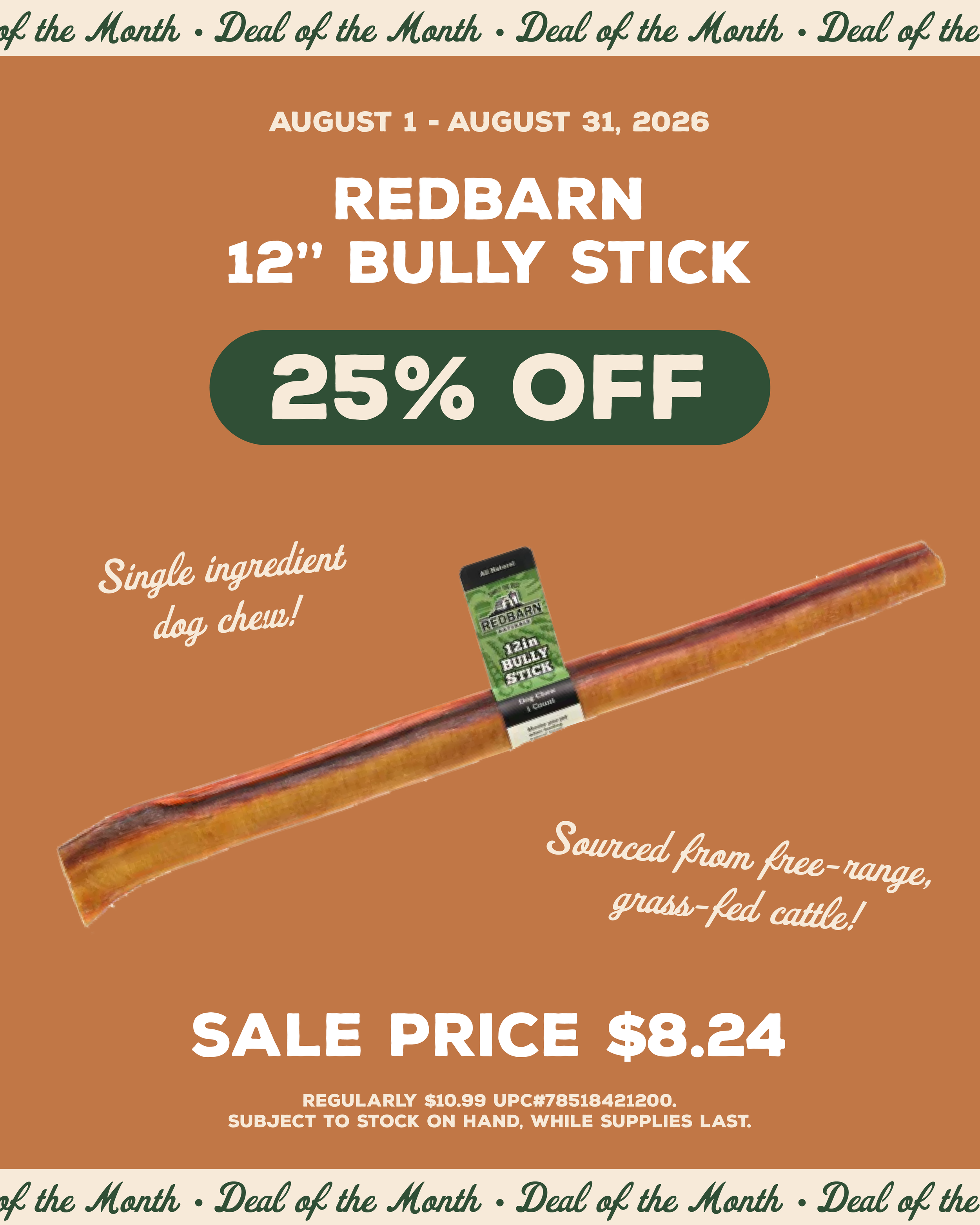 Deal of the Month 3 - August