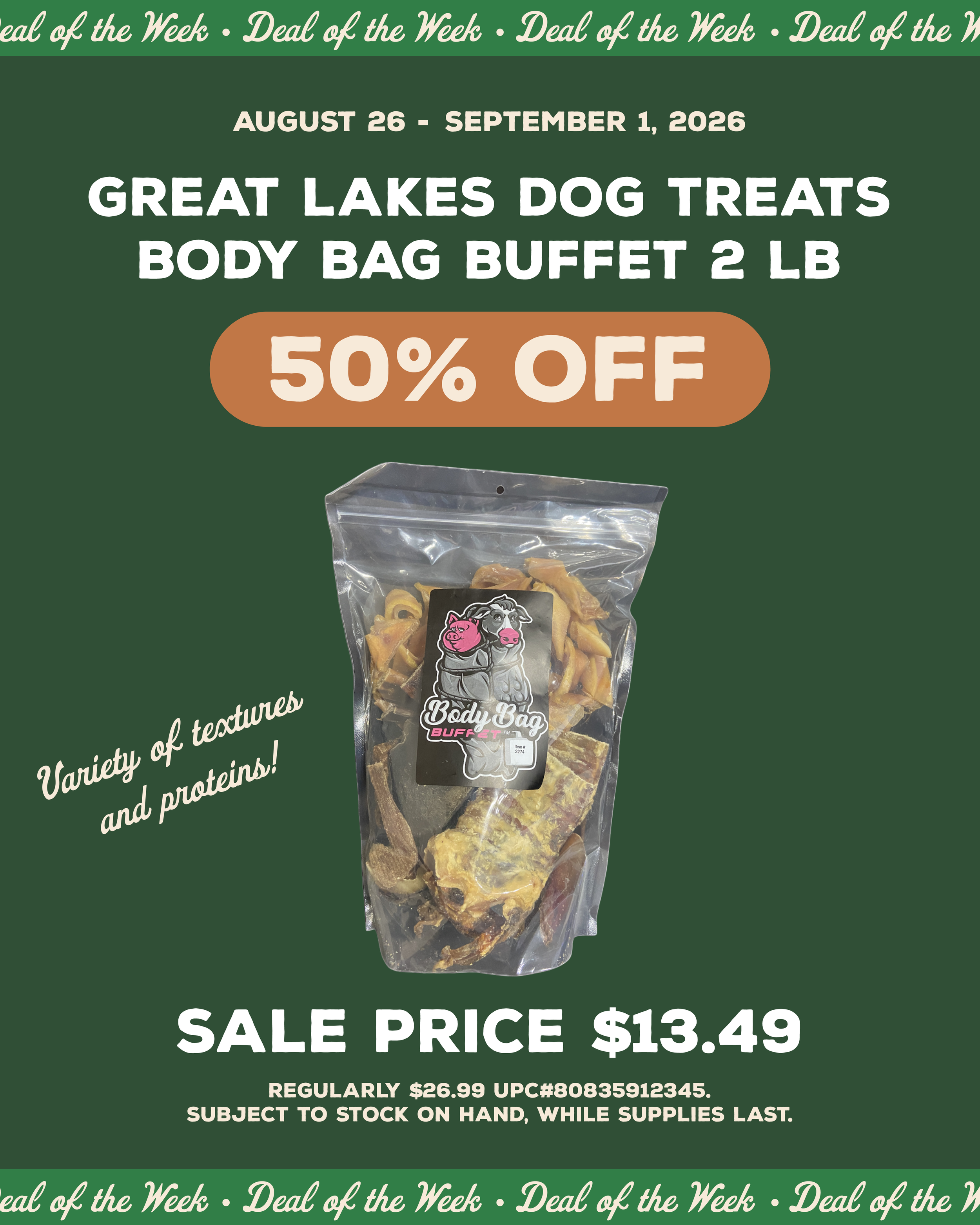Deal of the Week 4 - August