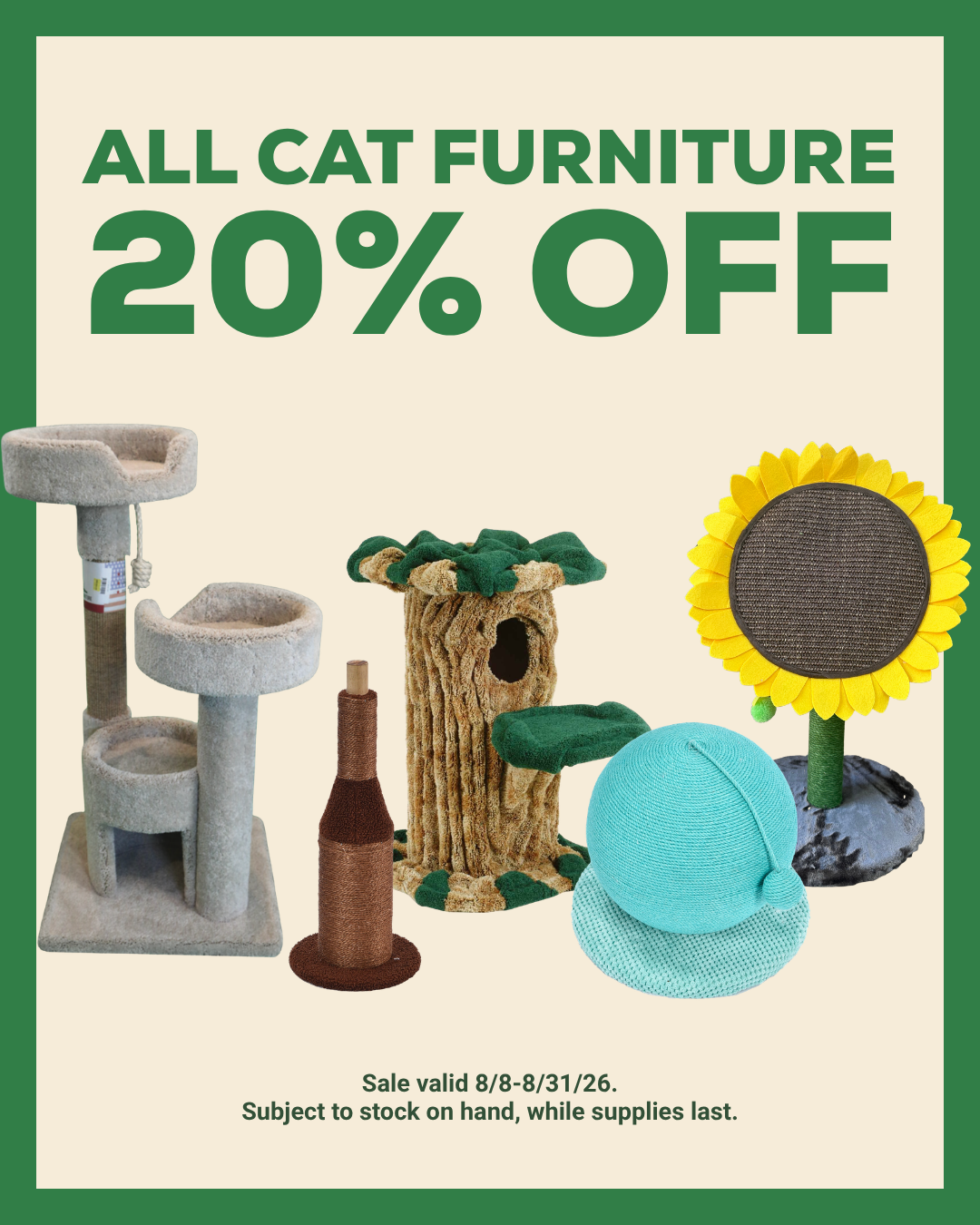 Cat Furniture Sale