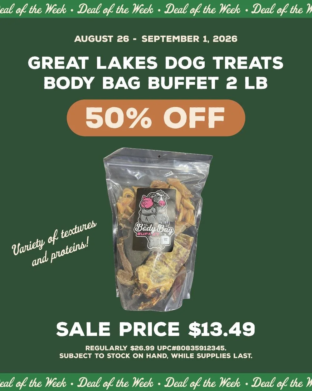 It&rsquo;s National Dog Day! 🐶 And honestly, what better way to celebrate than with a good chew? 🦴 Treat your best friend to something extra special this week! Because they deserve a little something for being the goodest dog. ❤️

#mypetsayslemos #