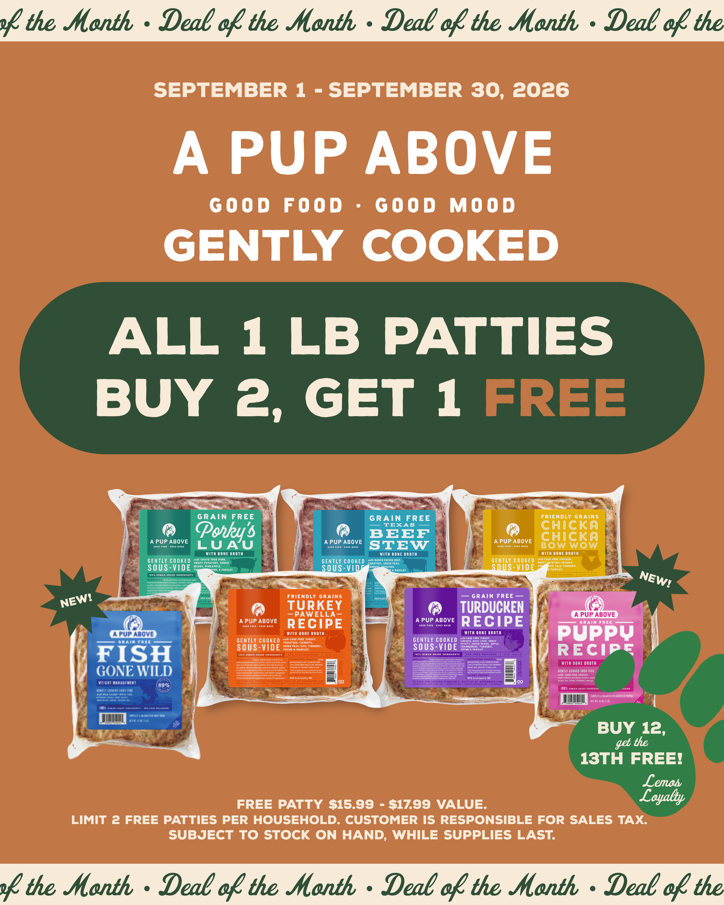 Deal of the Month 1 - September