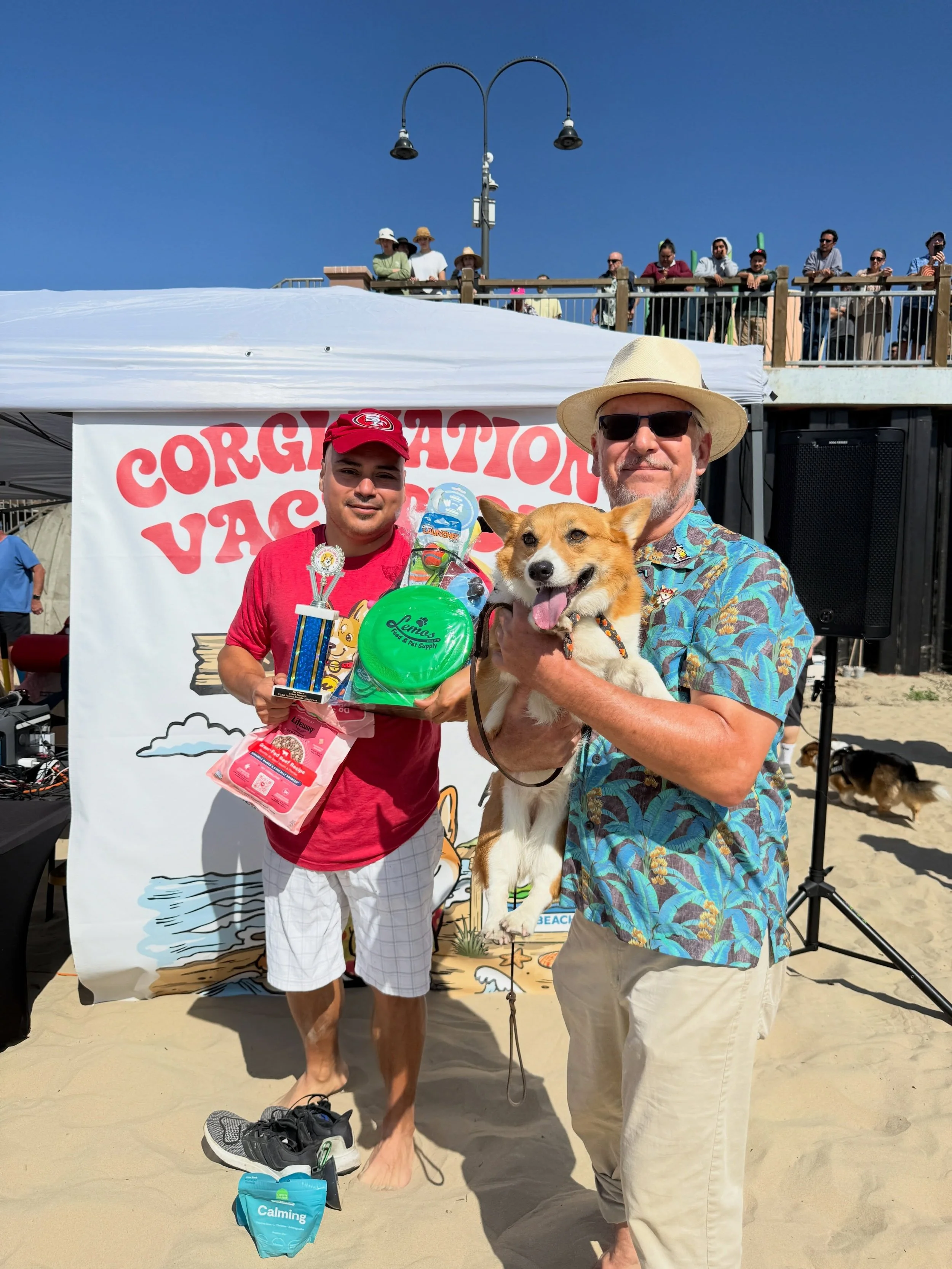 Our prize winners from the Pismo Beach Corgi Fest!🤩 We had so much fun &amp; loved seeing all the corgis unite! Thank you to everyone who came out &amp; made it happen!

#pismobeach #corgifest #corgilovers #centralcoast #mypetsayslemos