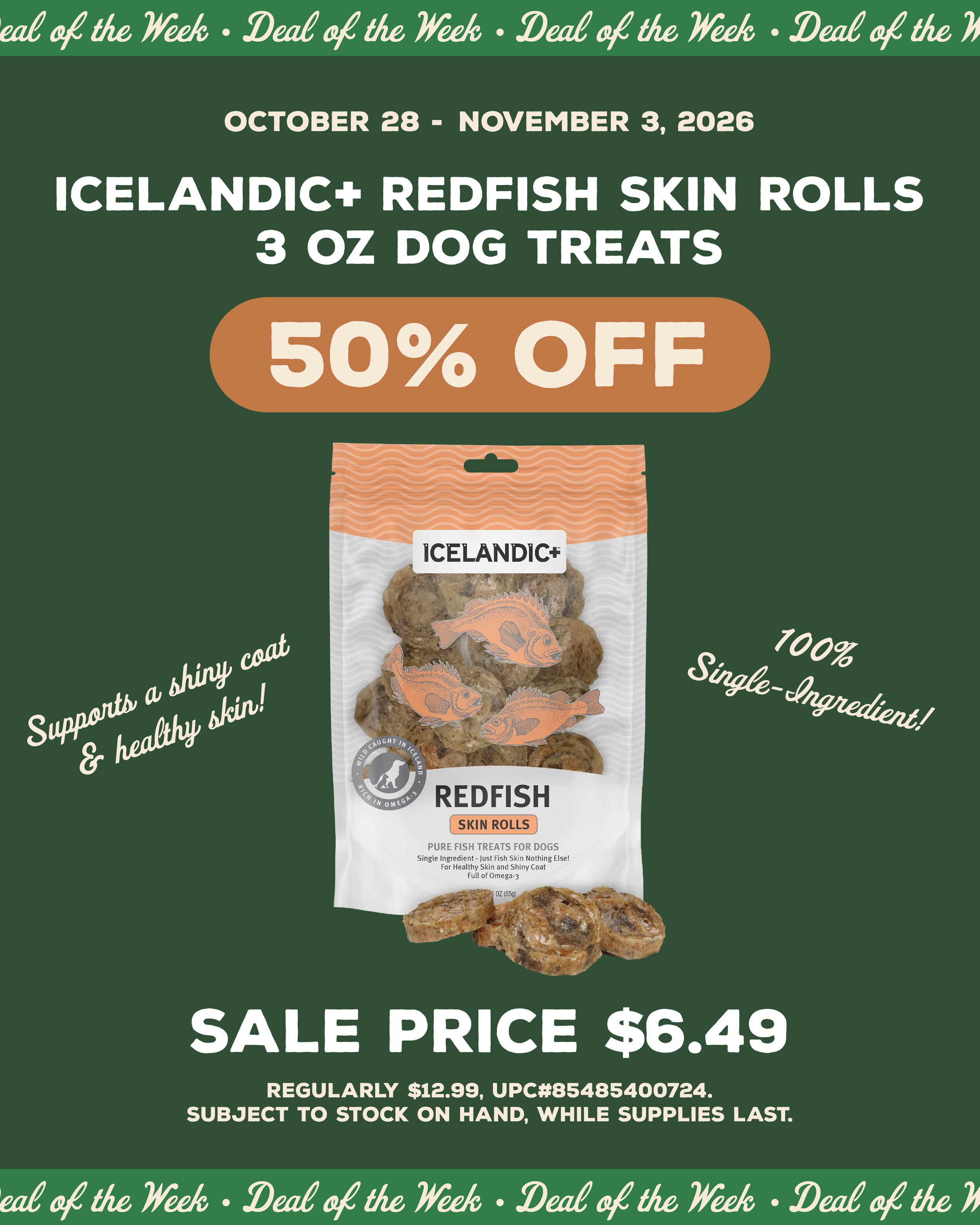 Deal of the Week 4 - October