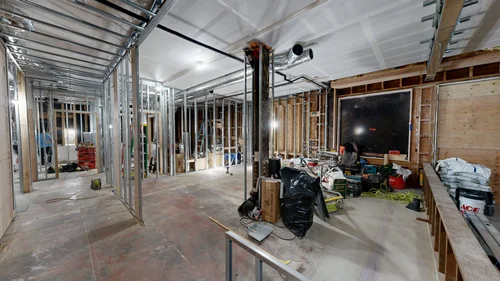 Construction project scheduling and site scope