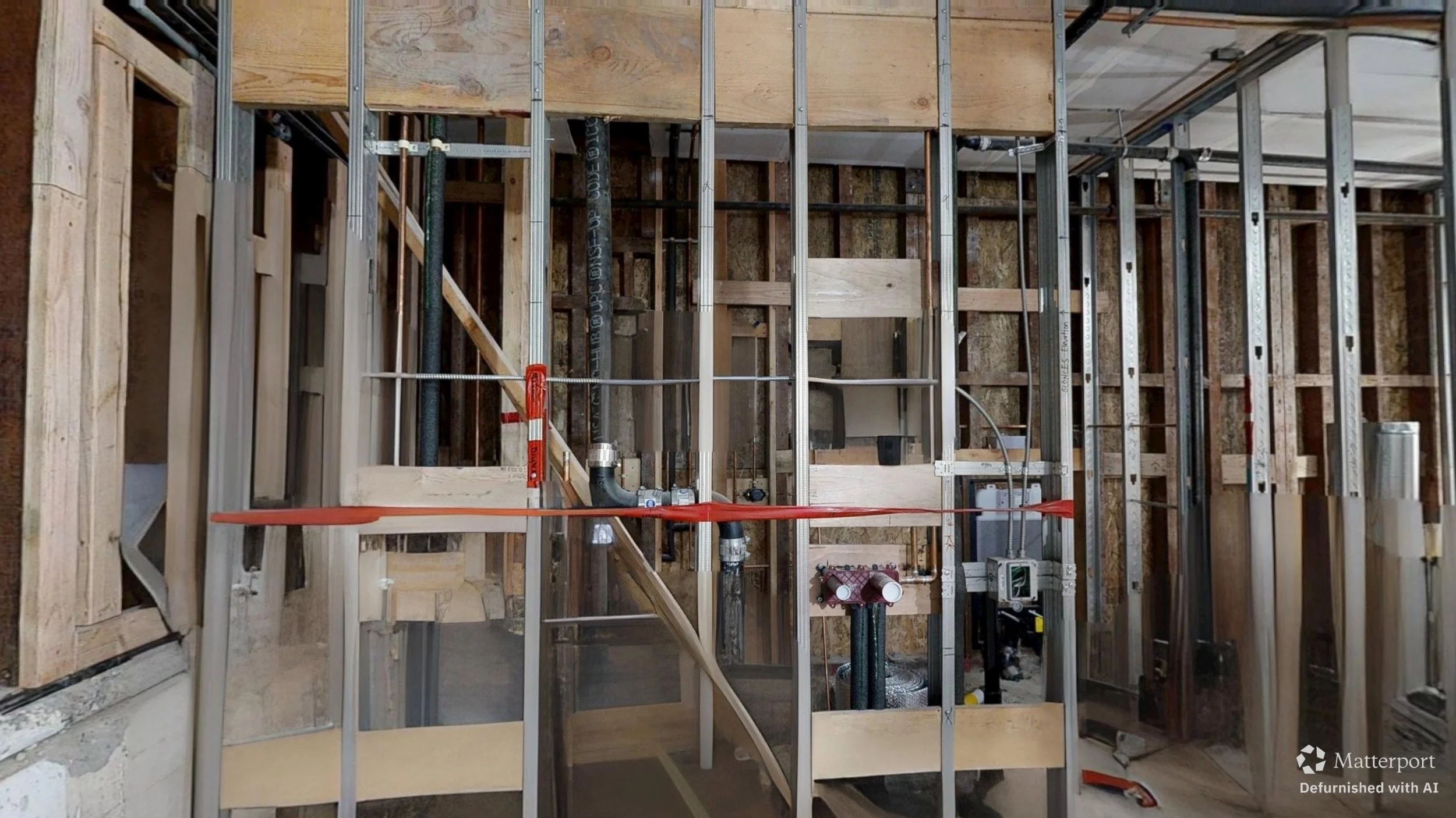 Construction scan converted into project documentation