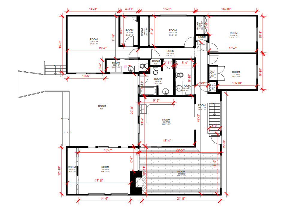 As-Built Floor Plan