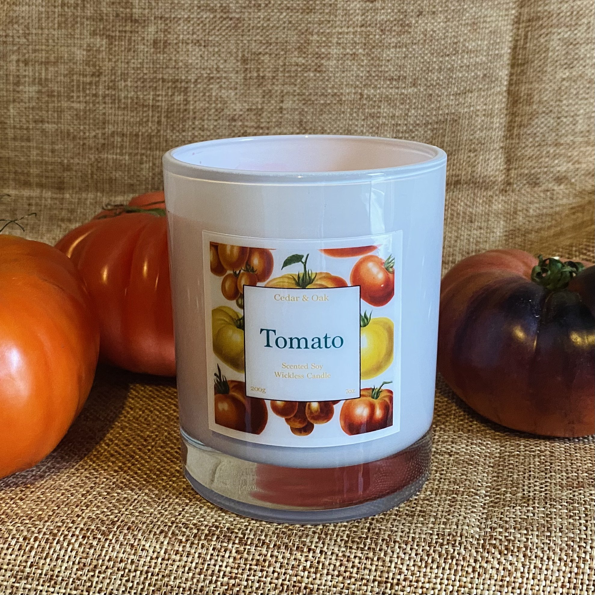 Tomato Wickless Candle