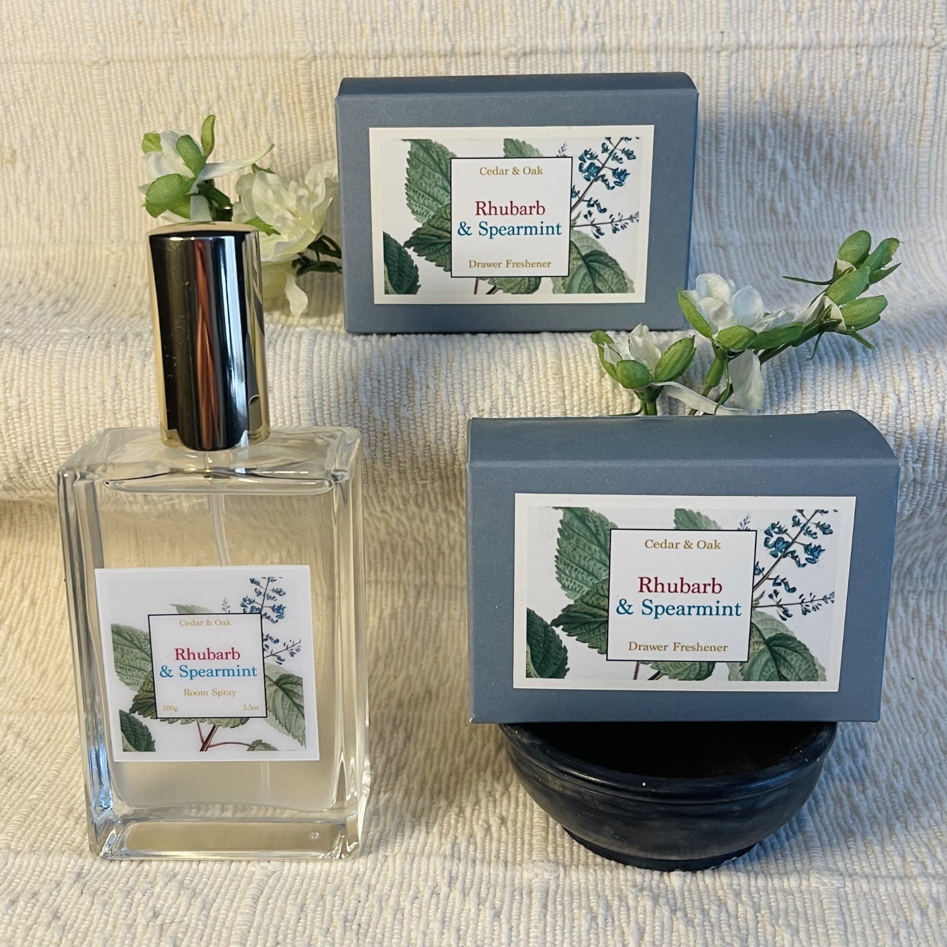 Baby Rhubarb & Spearmint Gift Set
