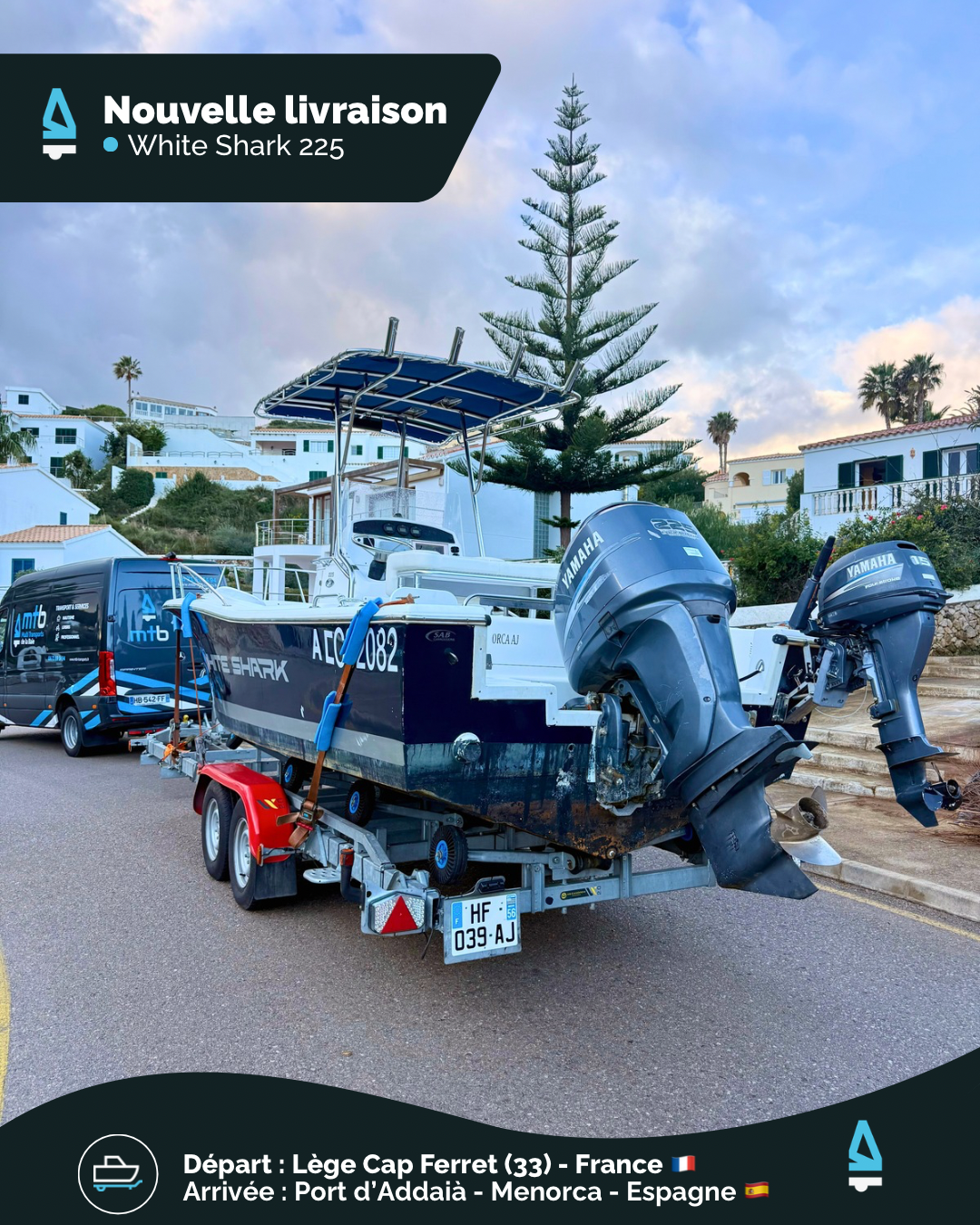 🌍🚤 De l’Atlantique aux Baléares, un bateau livré clé en main.