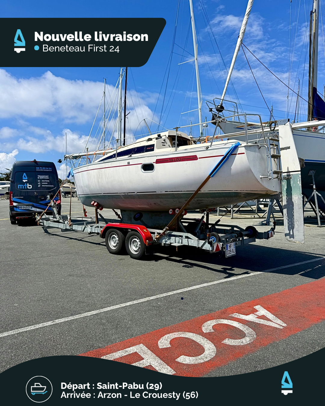⛵✨ Changement de cap pour ce First 24.