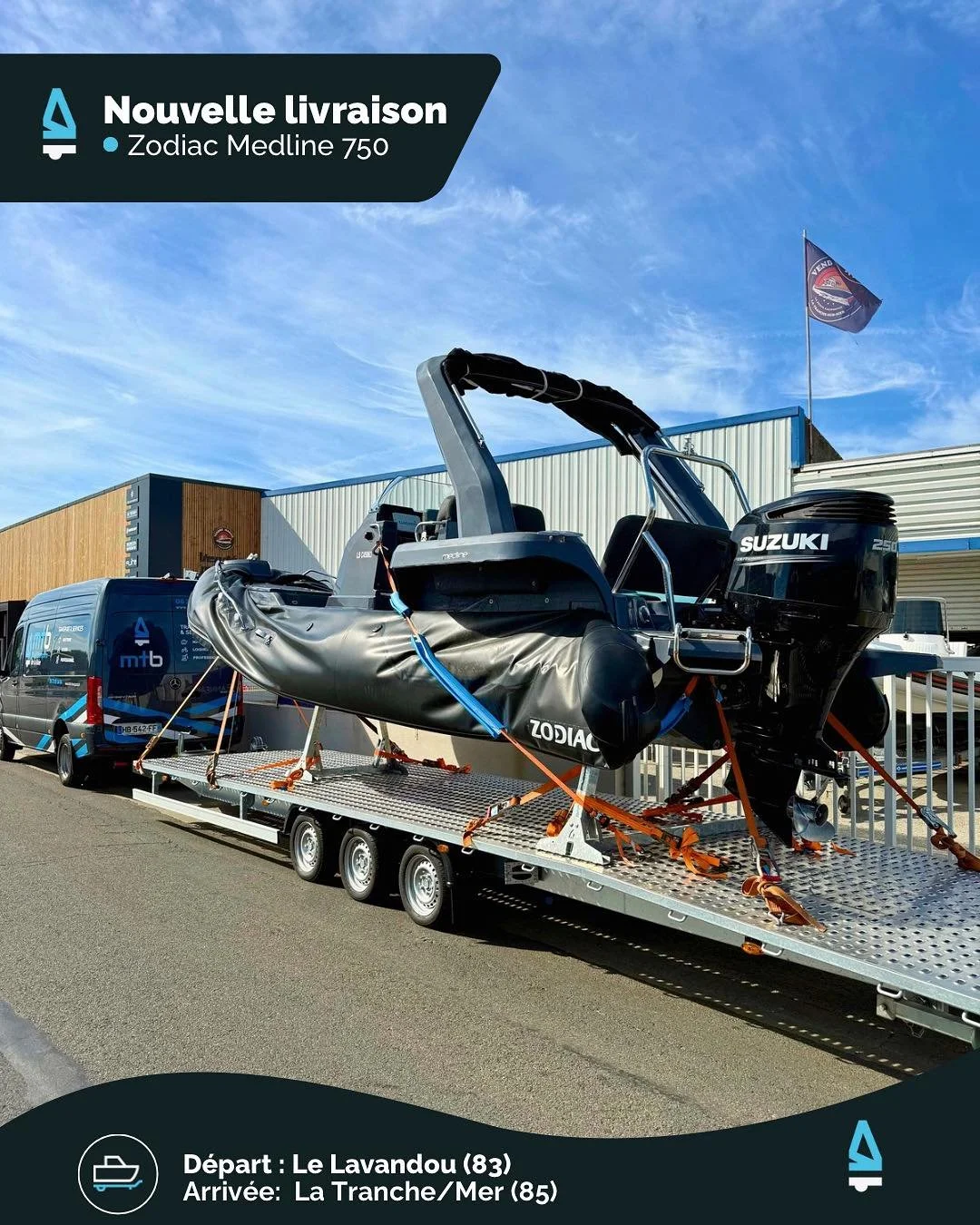 Un Medline 750 traverse la France ! 